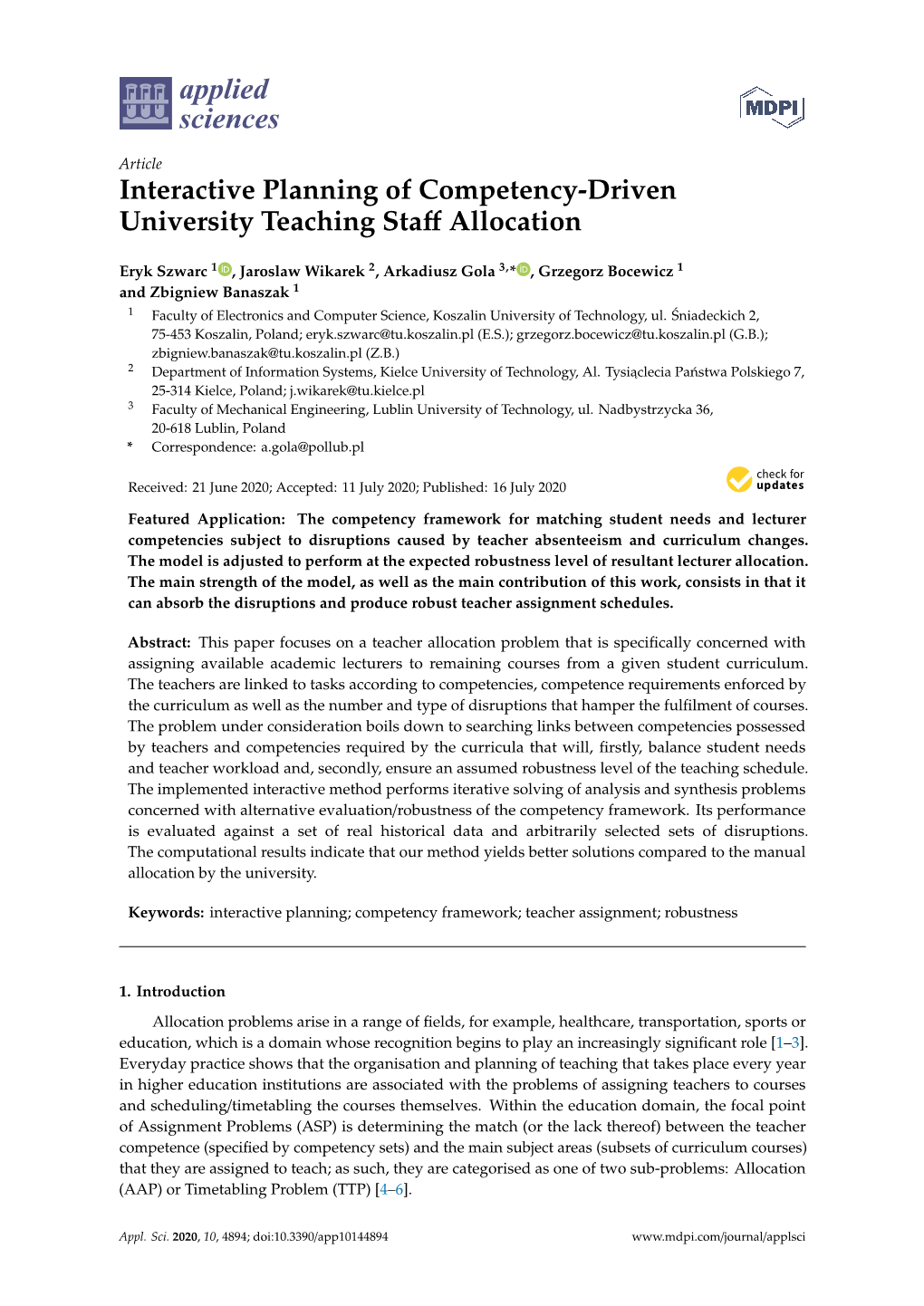 Interactive Planning of Competency-Driven University Teaching Staff Allocation