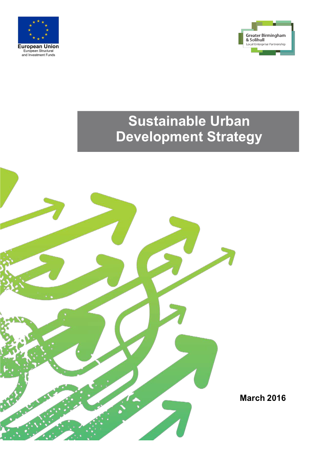 Sustainable Urban Development Strategy