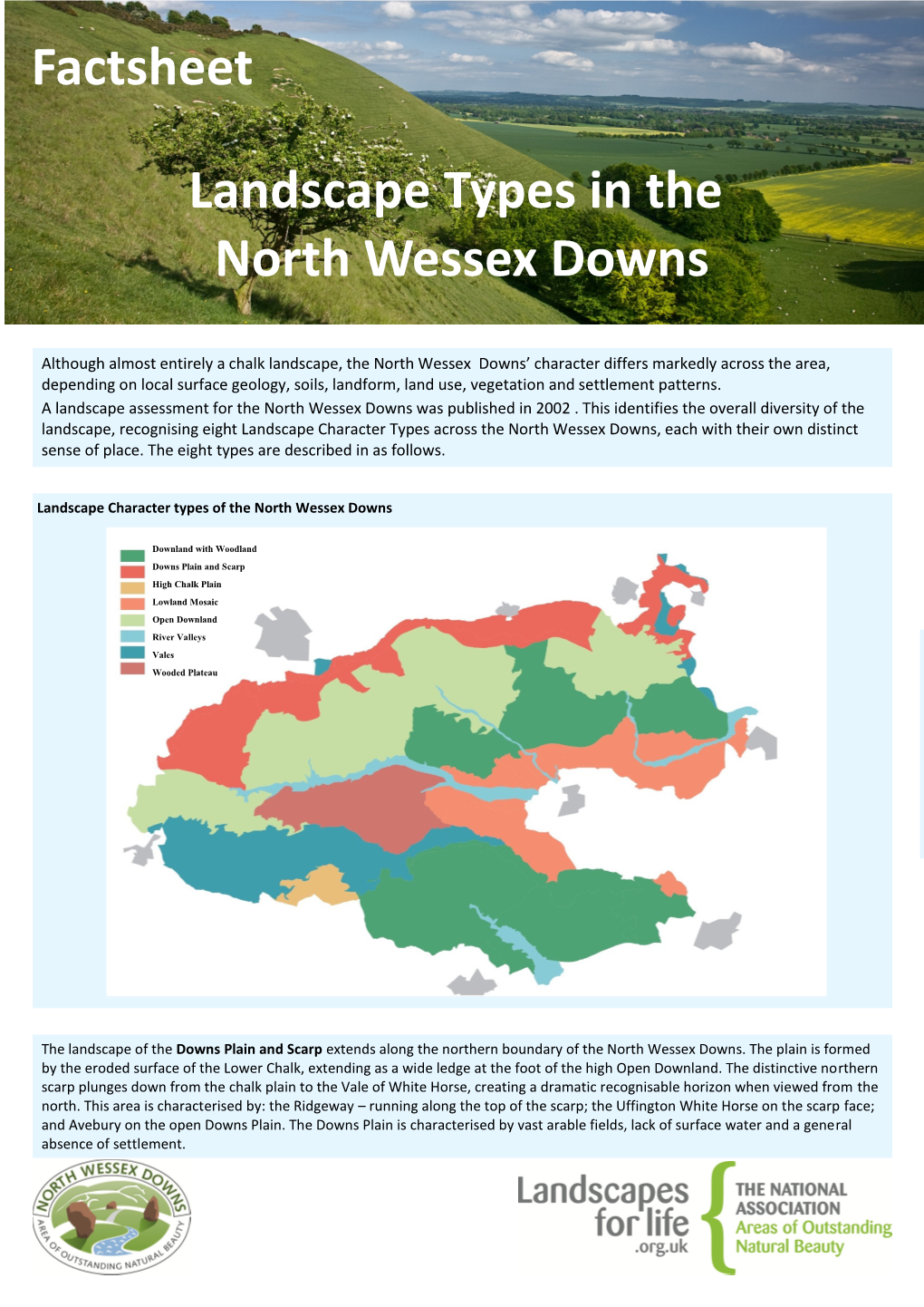 Factsheet on Landscape Types