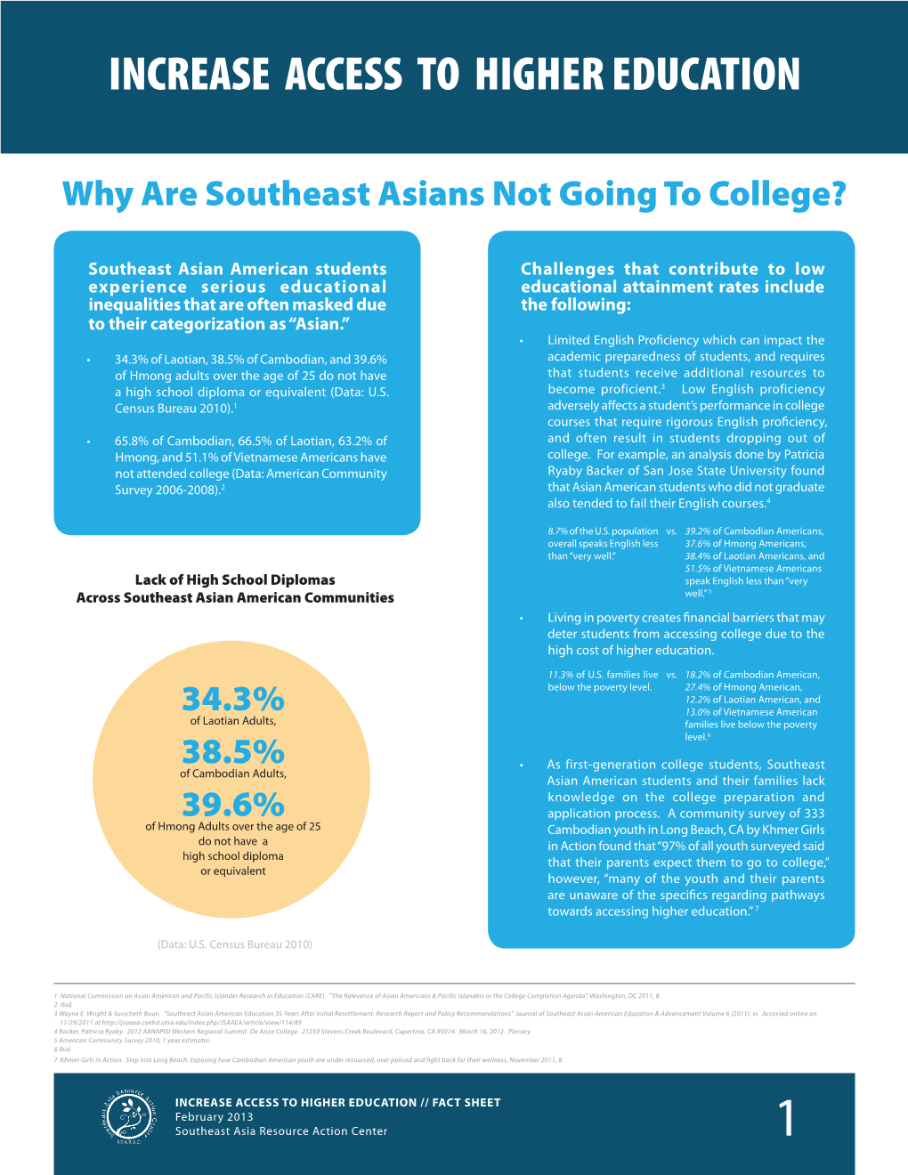 Increase Access to Higher Education – Why Are Southeast