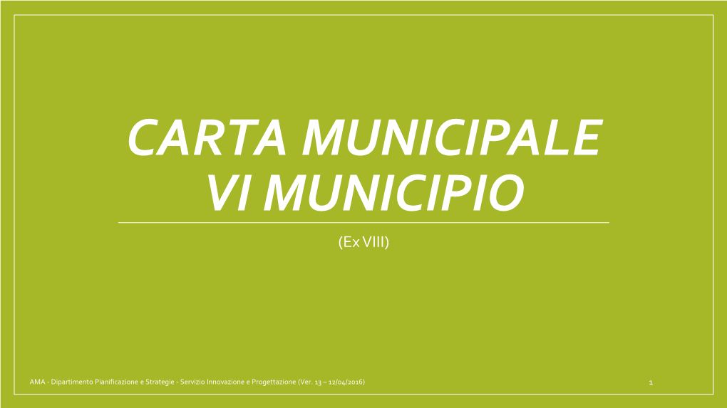 Municipio VI