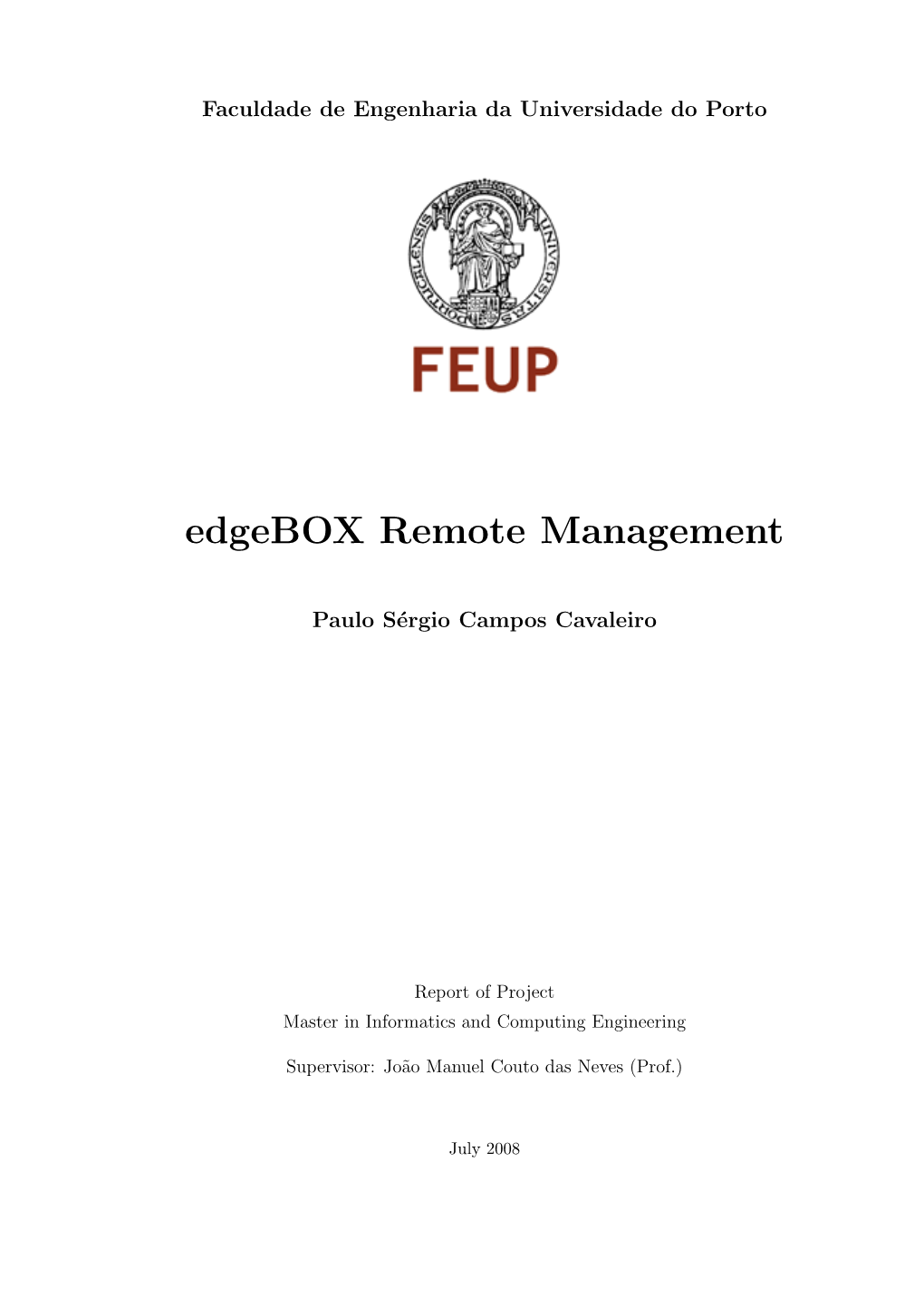 Edgebox Remote Management