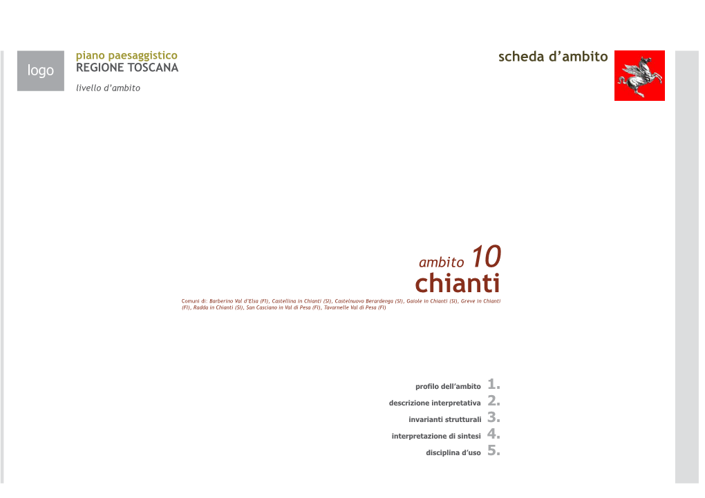 Ambito 10. Chianti