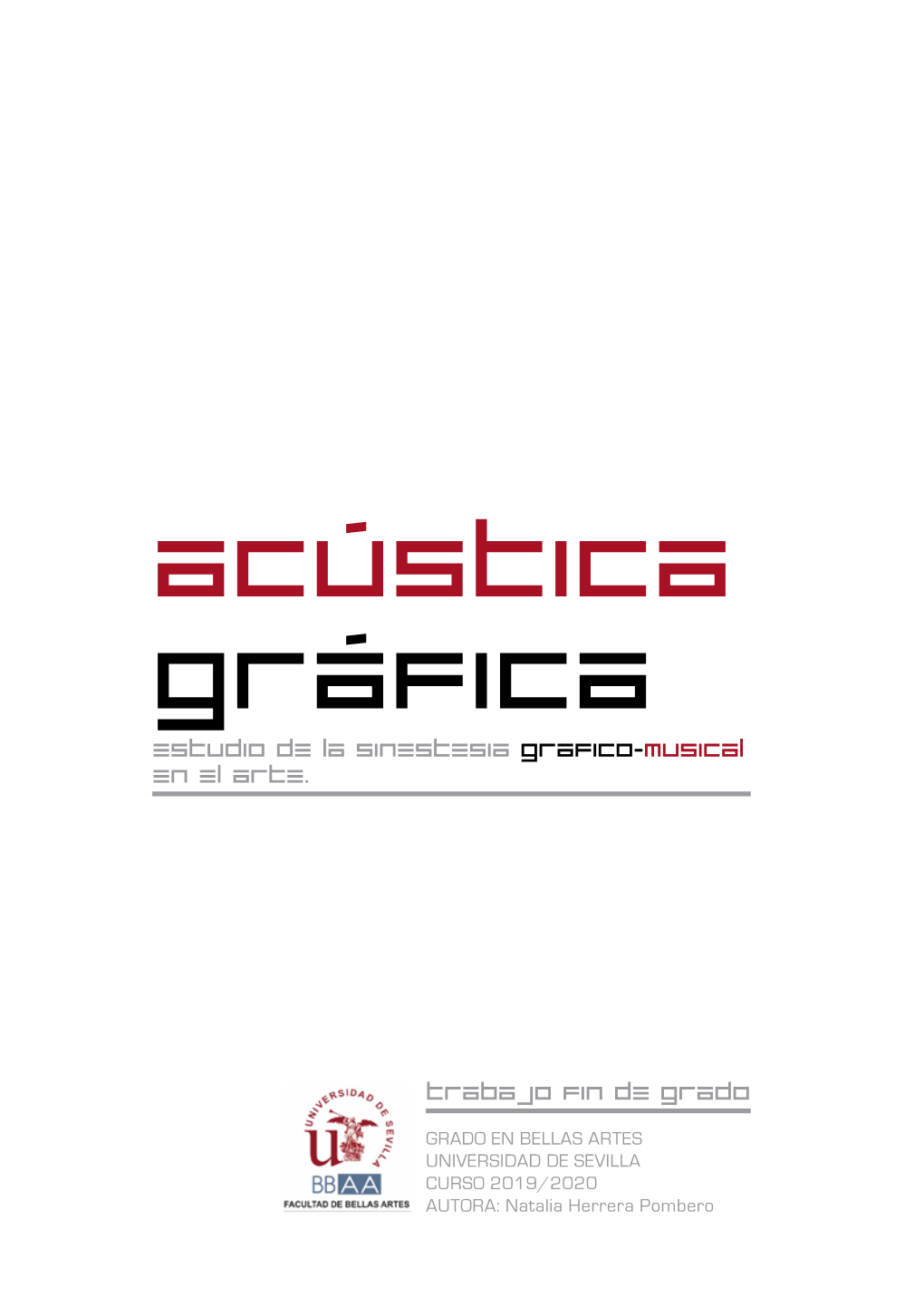 Acústica Gráfica Estudio De La Sinestesia Grafico-Musical En El Arte
