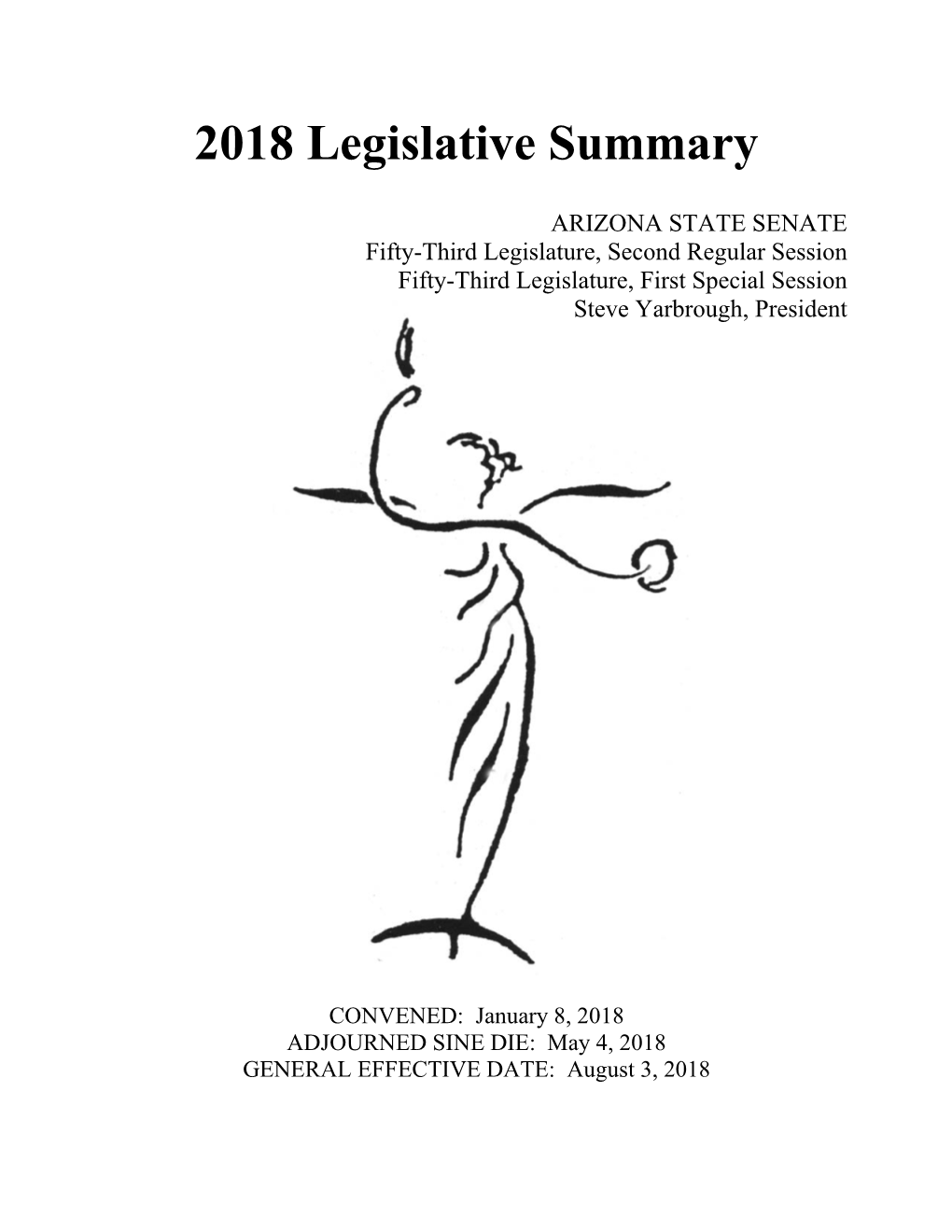 2018 Legislative Summary