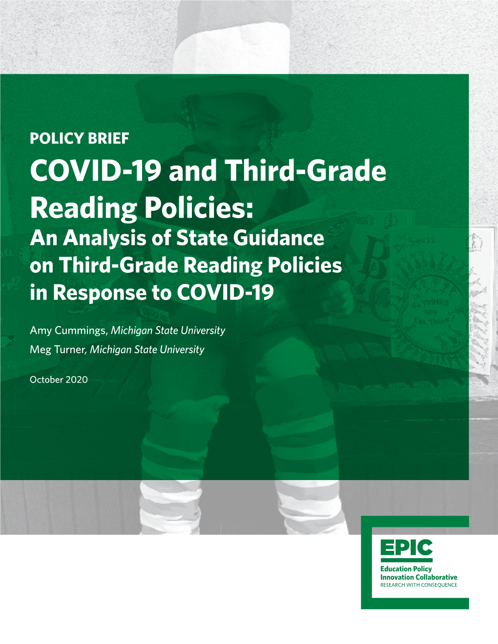 COVID-19 and Third-Grade Reading Policies: an Analysis of State Guidance on Third-Grade Reading Policies in Response to COVID-19