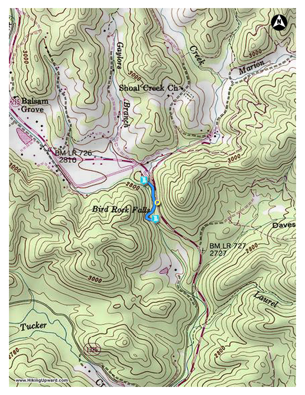 Topo Hike Trails