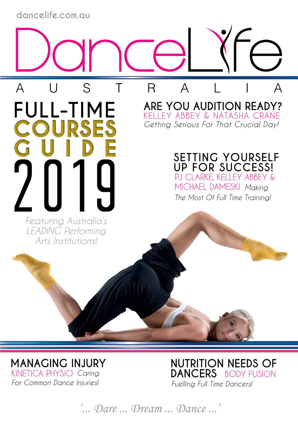 Full Time Courses Guide 2019 Dancelife