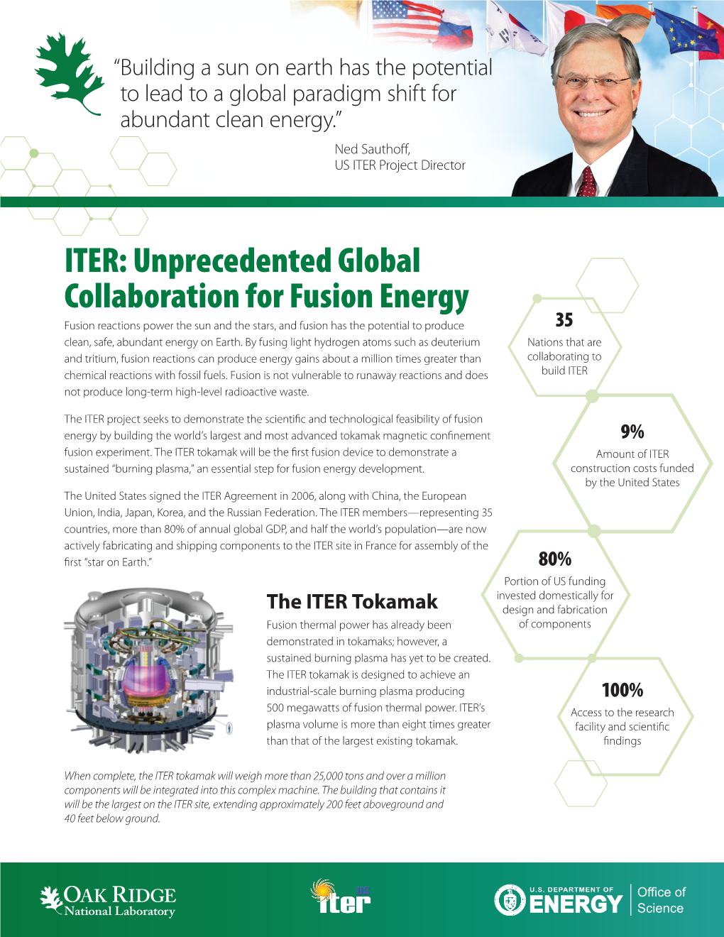 ITER: Unprecedented Global Collaboration for Fusion Energy