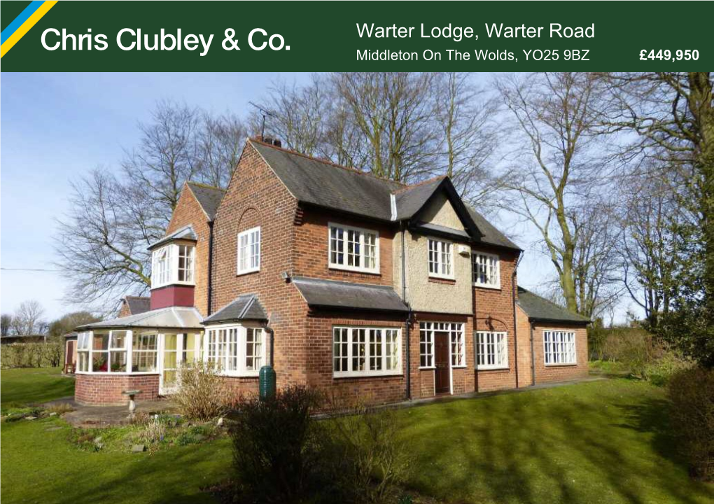 Warter Lodge, Warter Road