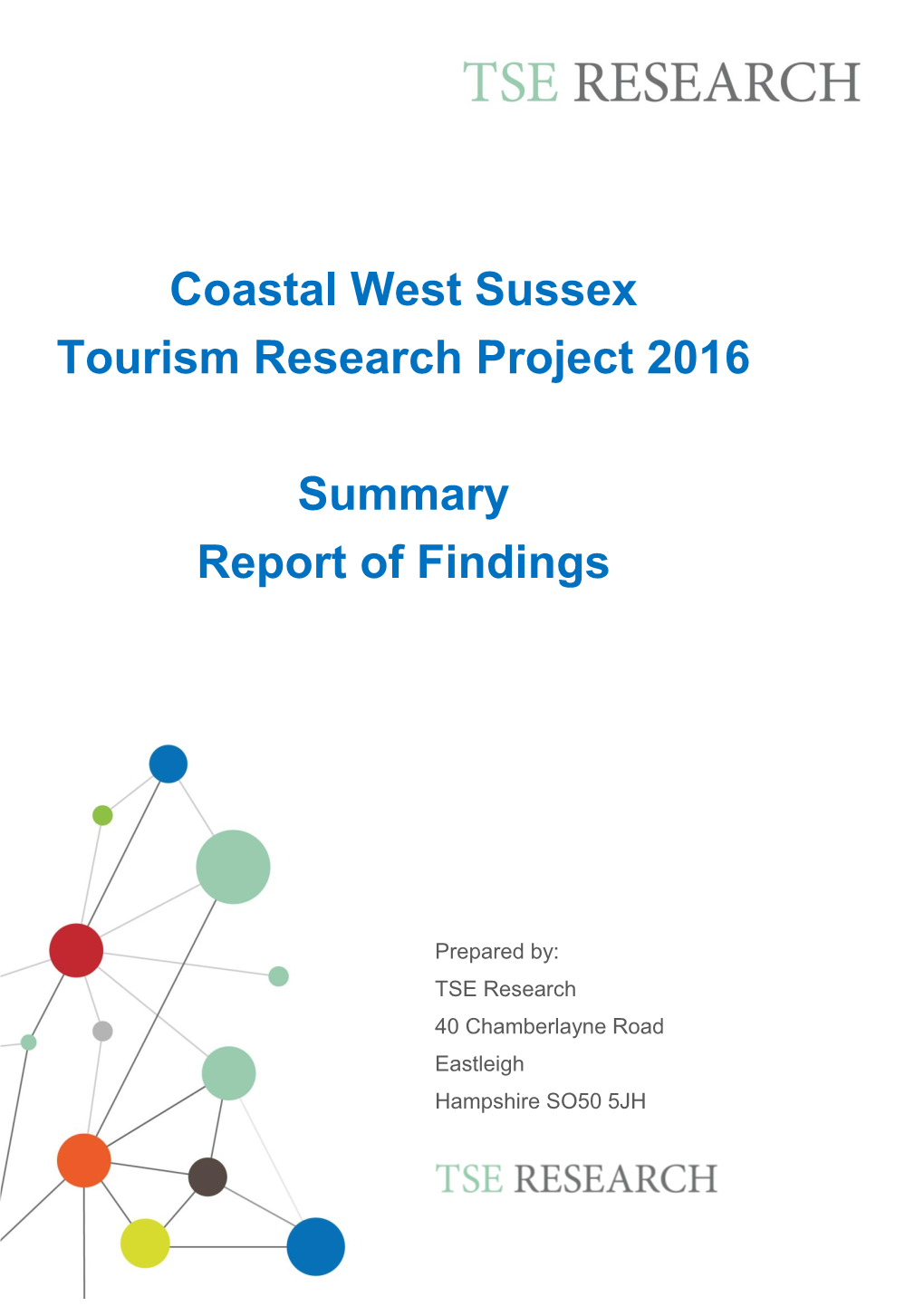 Proposal for an Economic Impact Study of English Tourist Information