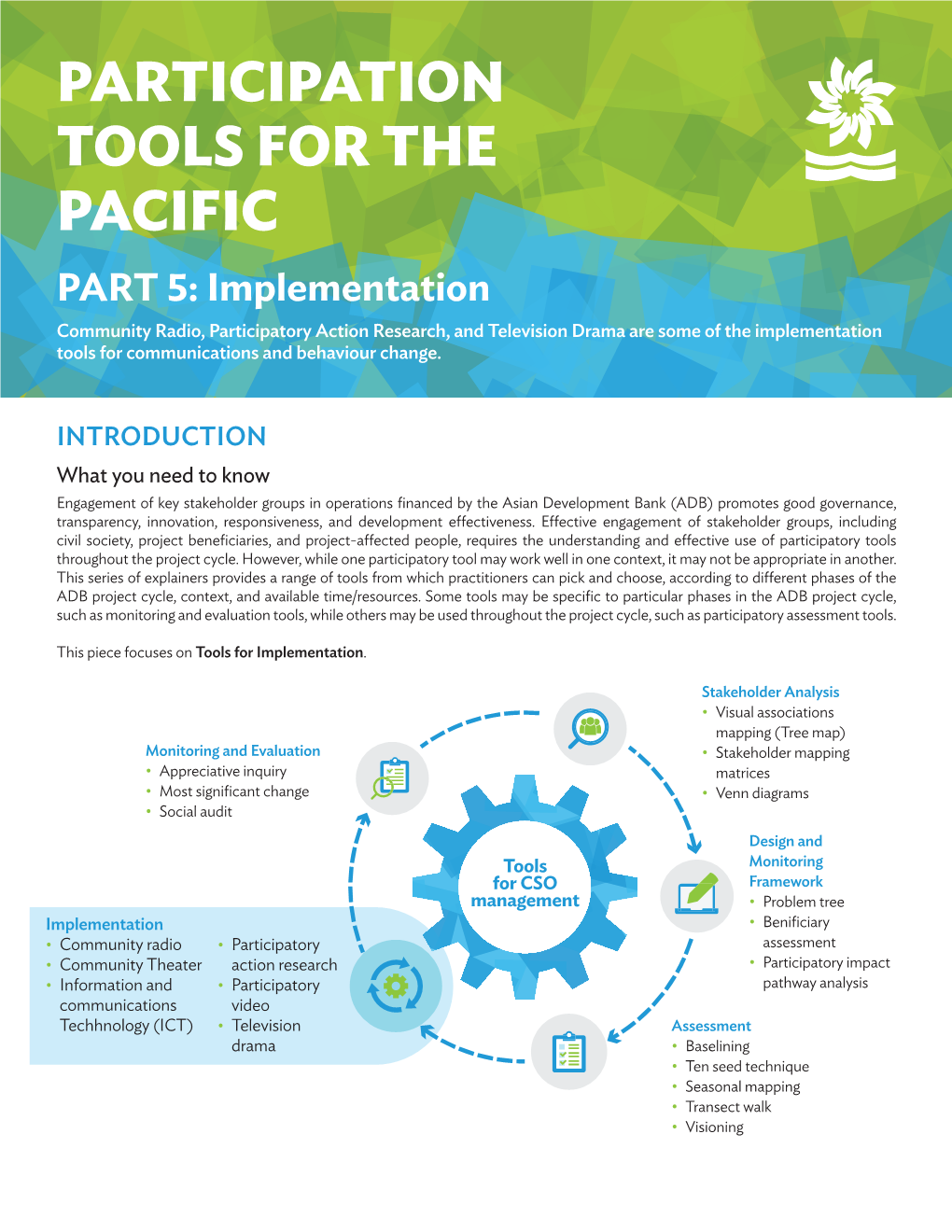 Participation Tools for the Pacific