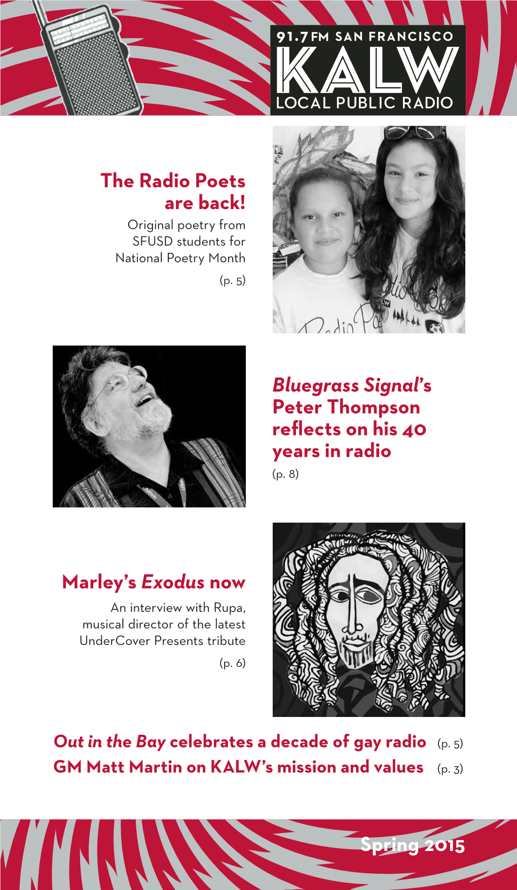 Spring 2015 Marley's Exodus Now Bluegrass Signal's Peter Thompson