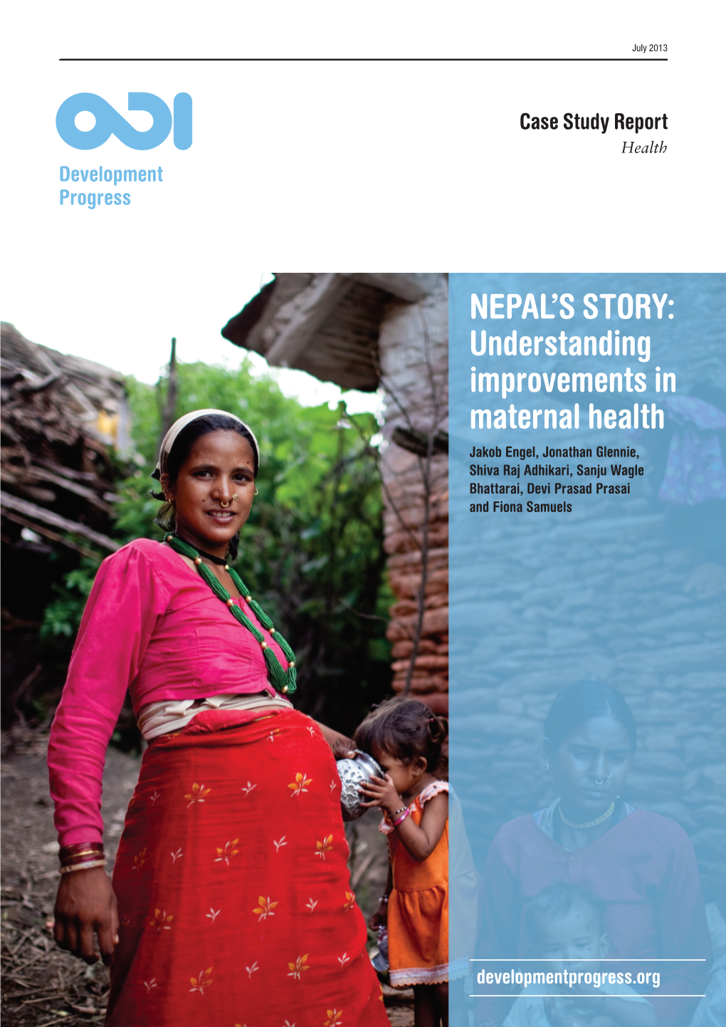 Nepal's Story: Understanding Improvements in Maternal