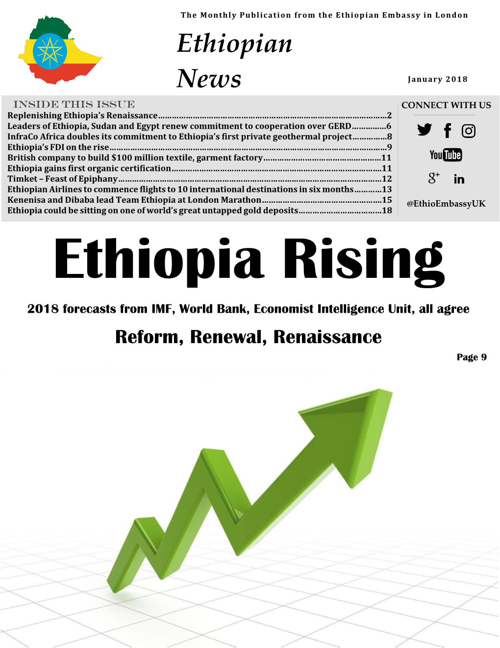 Ethiopian Embassy UK Newsletter