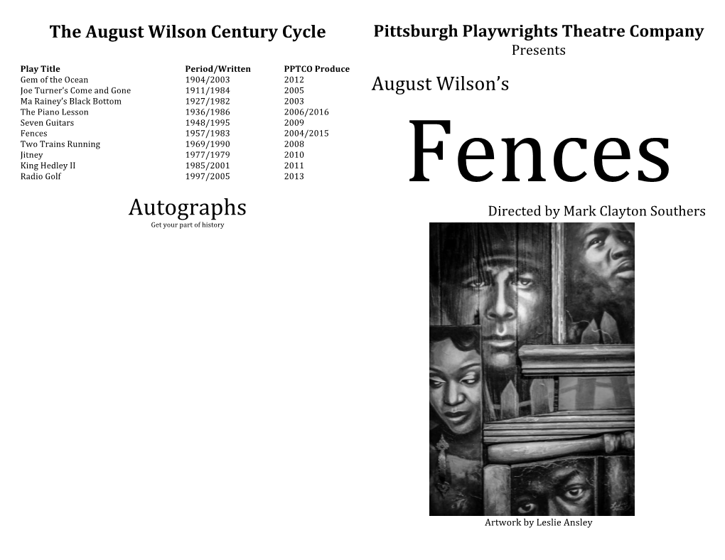 Fences-Program.Pdf