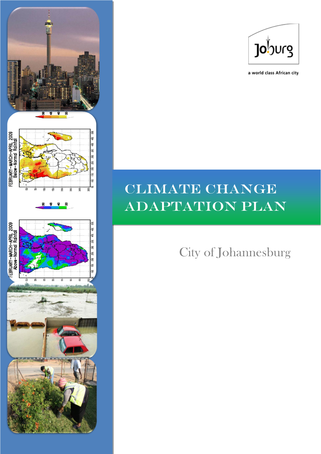 City of Johannesburg Climate Change Adaptation Plan 1