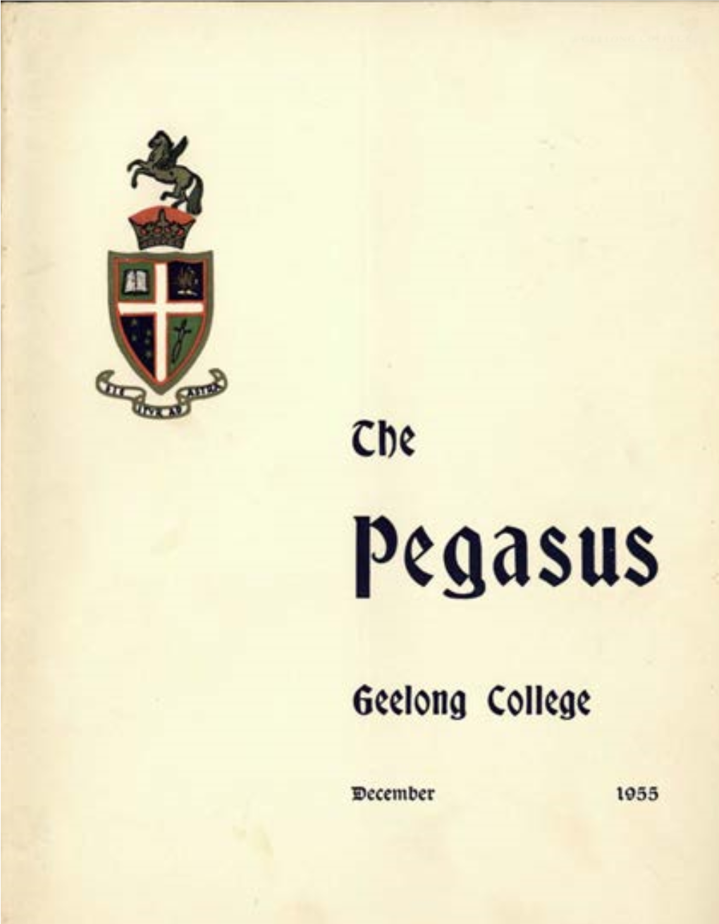 Pegasus December 1955
