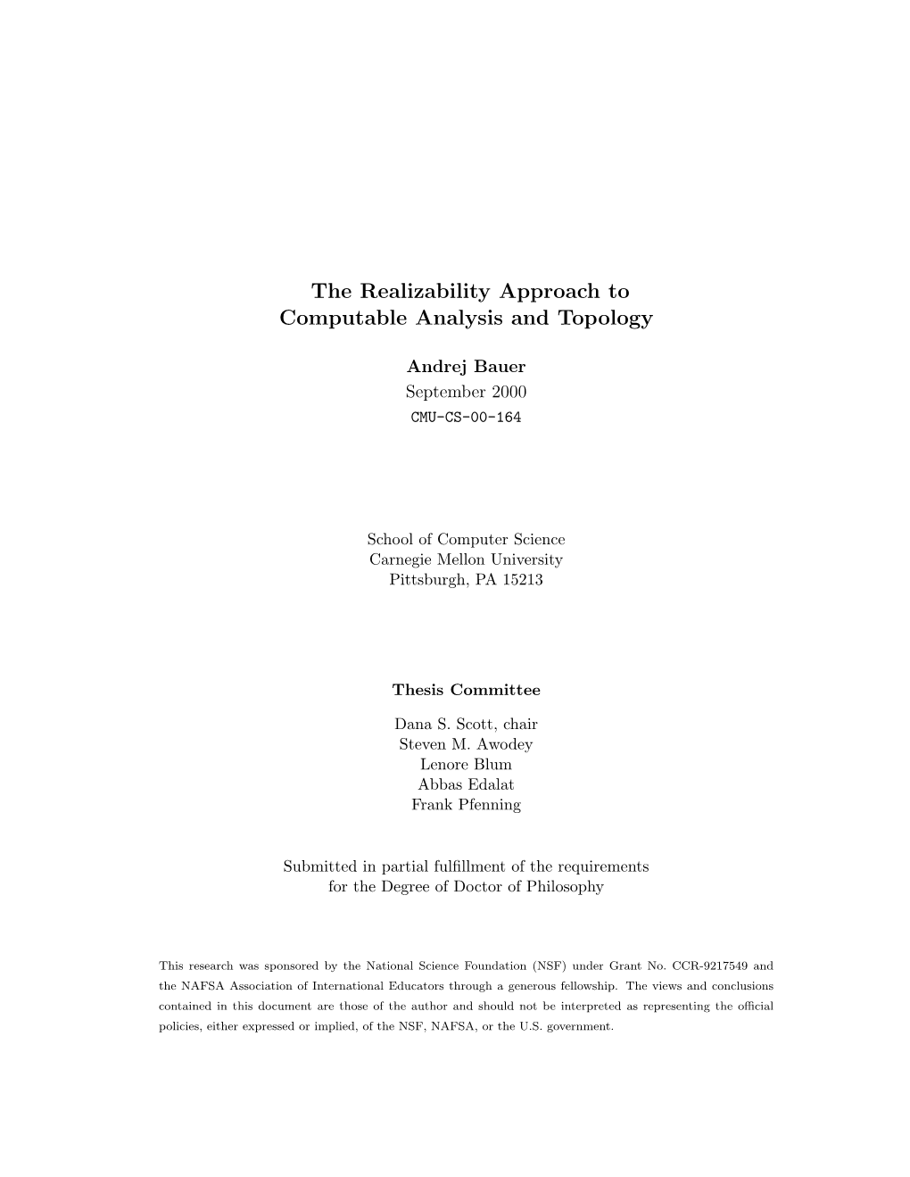 The Realizability Approach to Computable Analysis and Topology