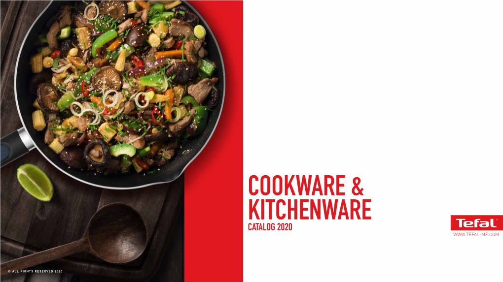 Tefal Catalog 2020 Cookware&Kitchenware-Ac-2