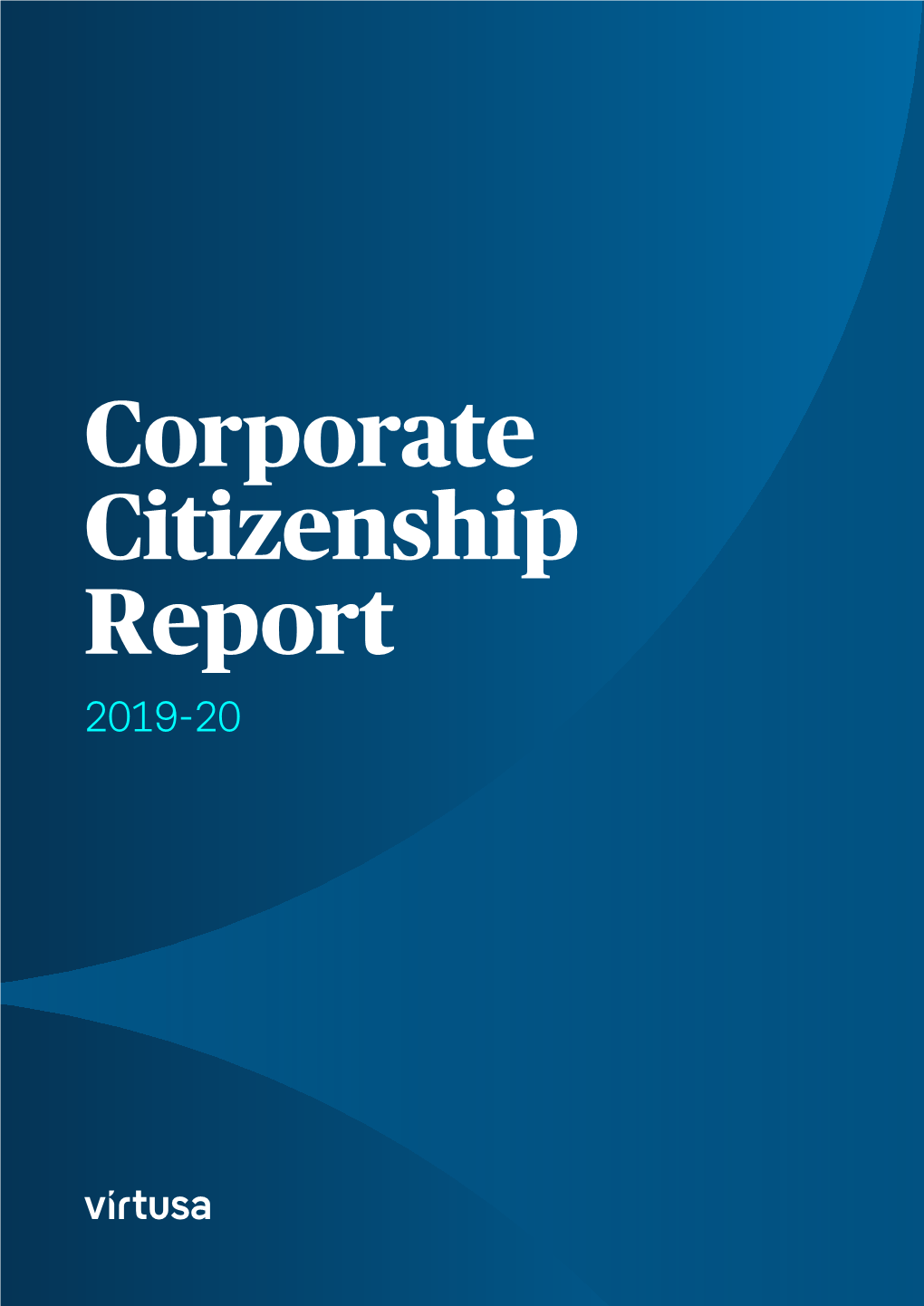 Corporate Citizenship Report 2019-20