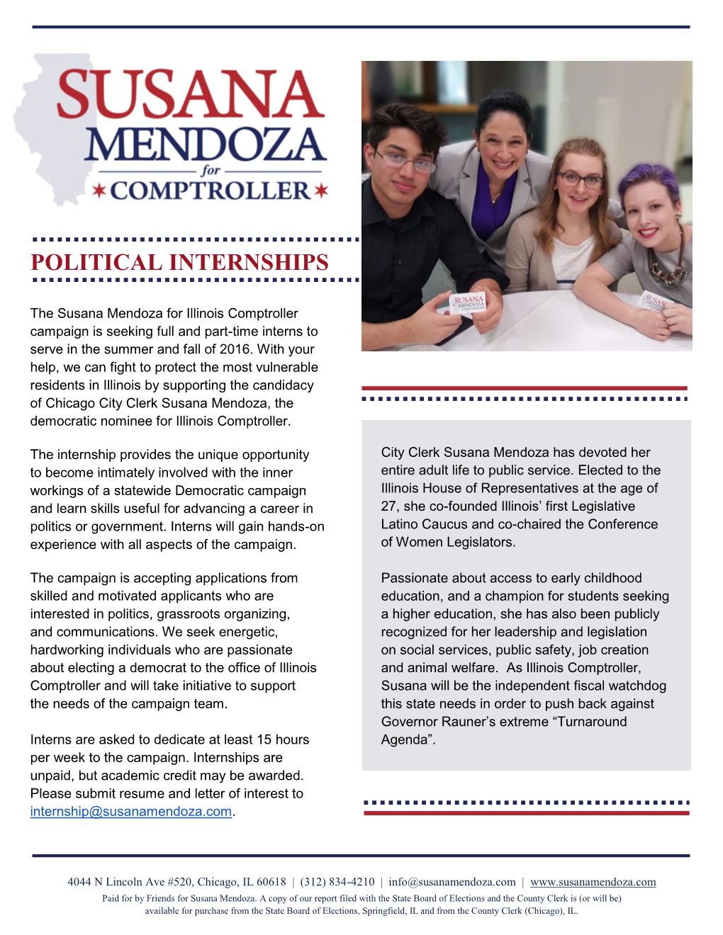 Political Internships