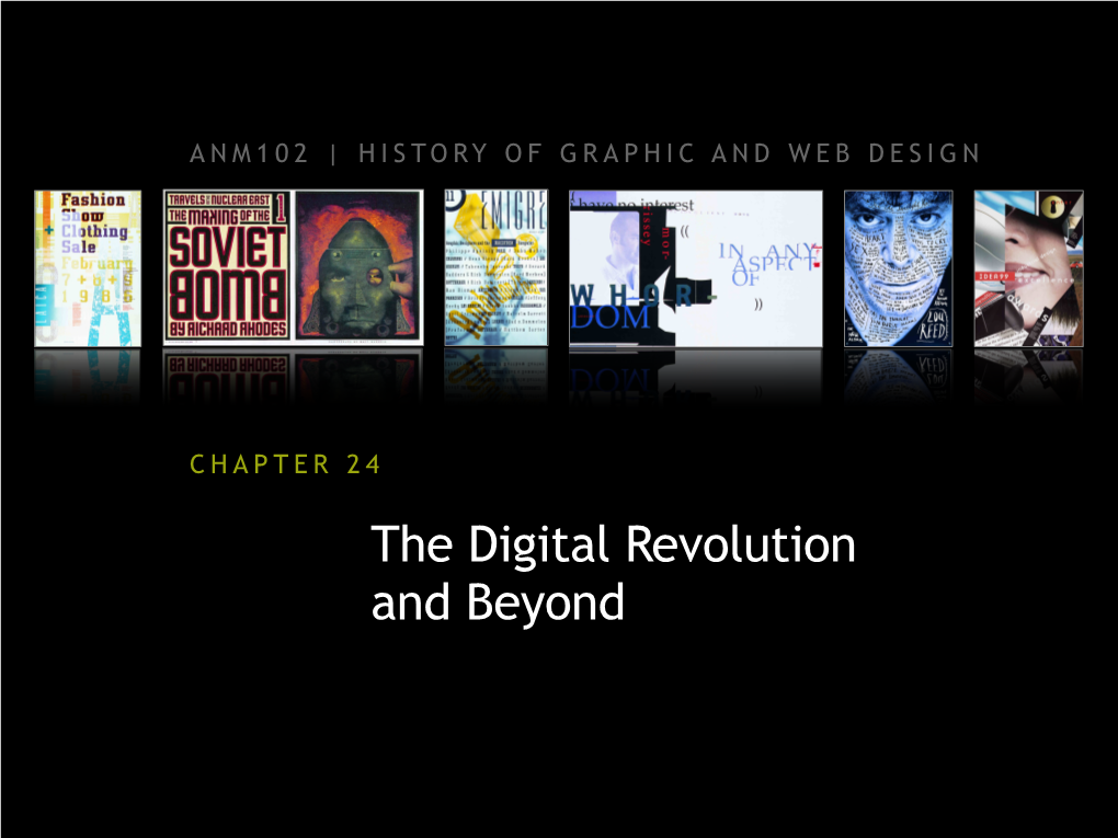 Chapter 24: the Digital Revolution and Beyond 2 Poster