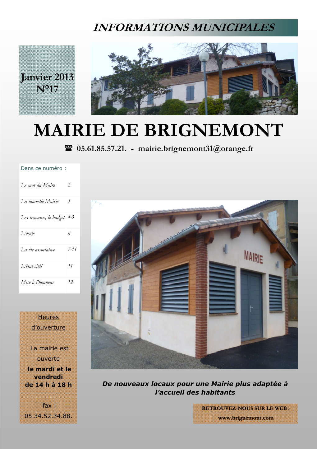 Bulletin 2013 Officiel