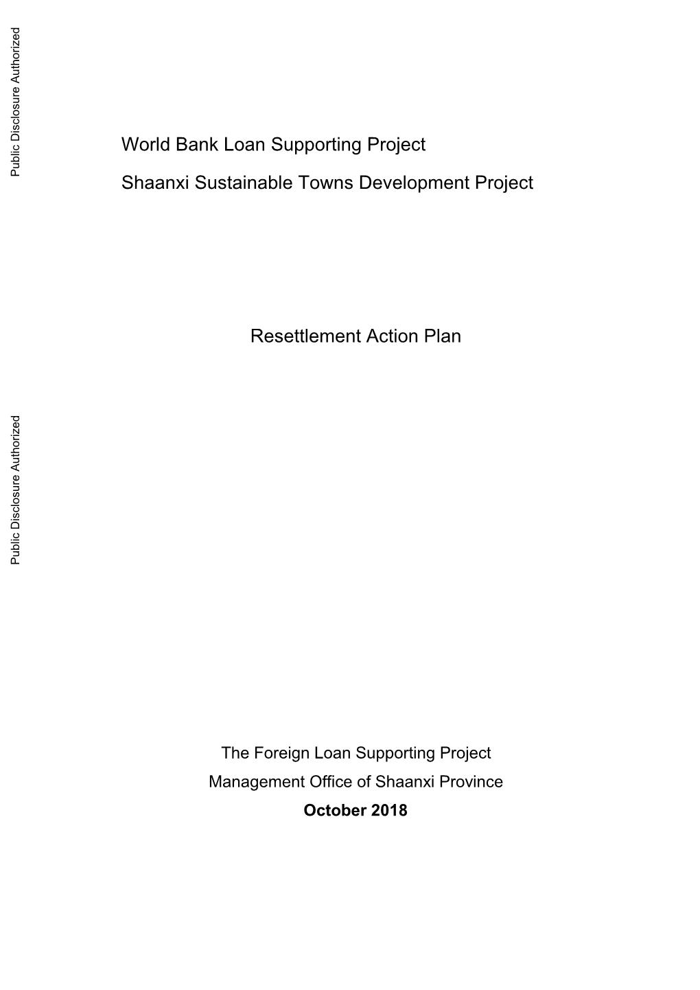 World Bank Document