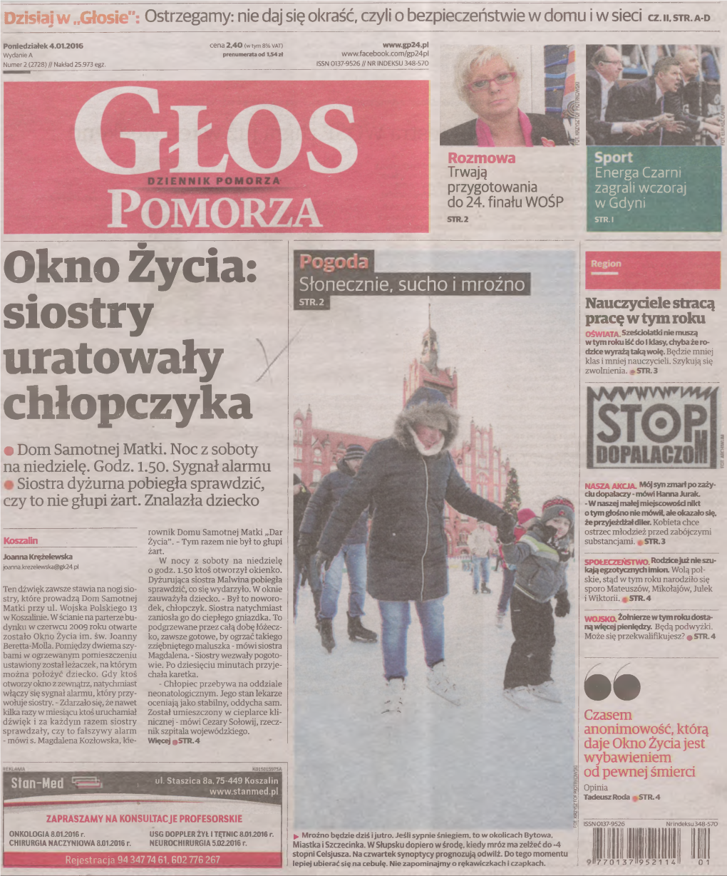 Okno Życia: Siostry Uratowały Chłopczyka