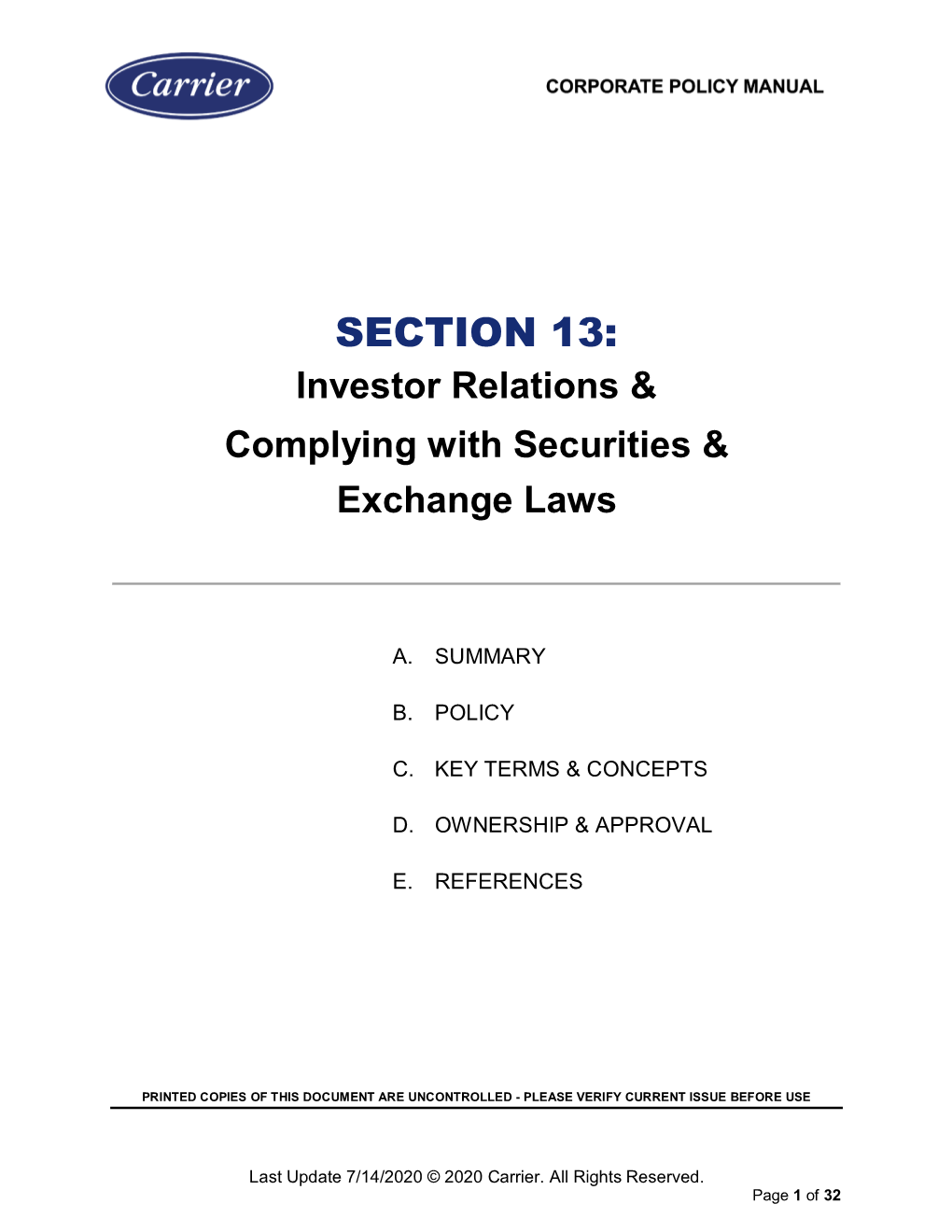 Investor Relations & Complying with Securities & Exchange Laws