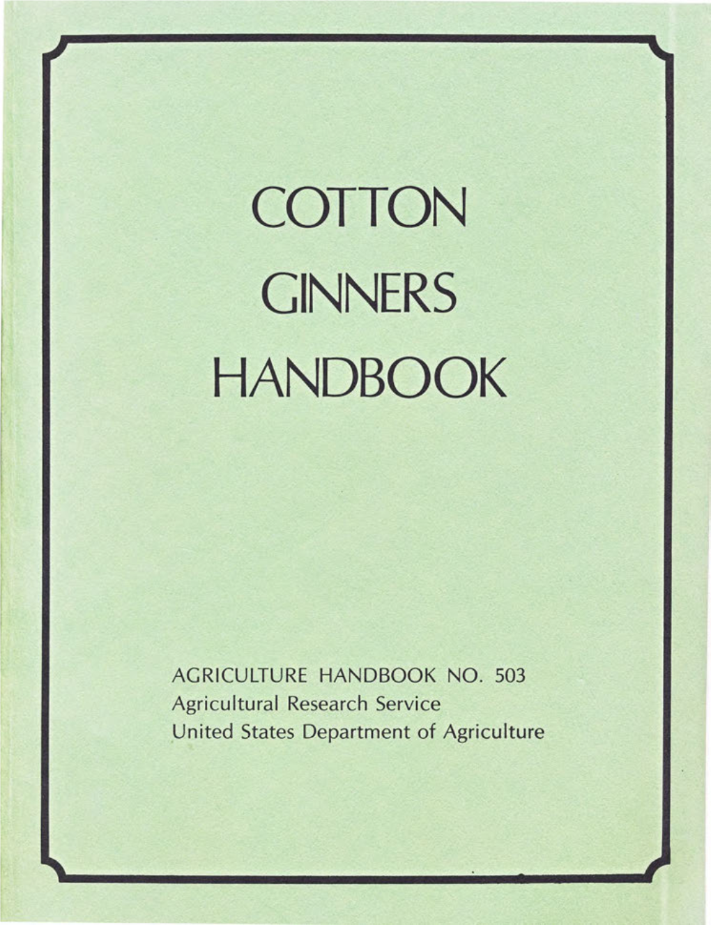 Cotton Ginners