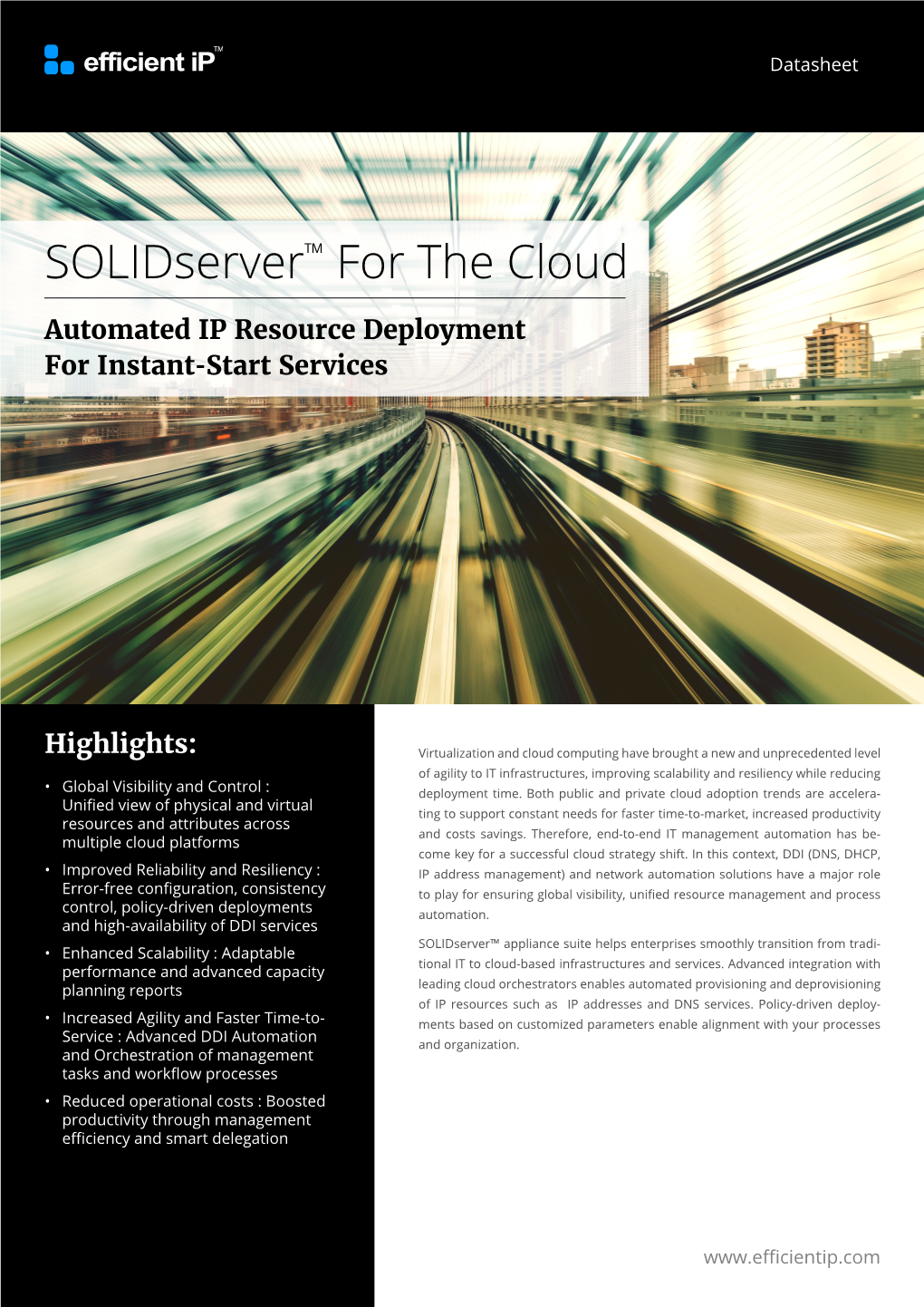 Solidserver™ for the Cloud