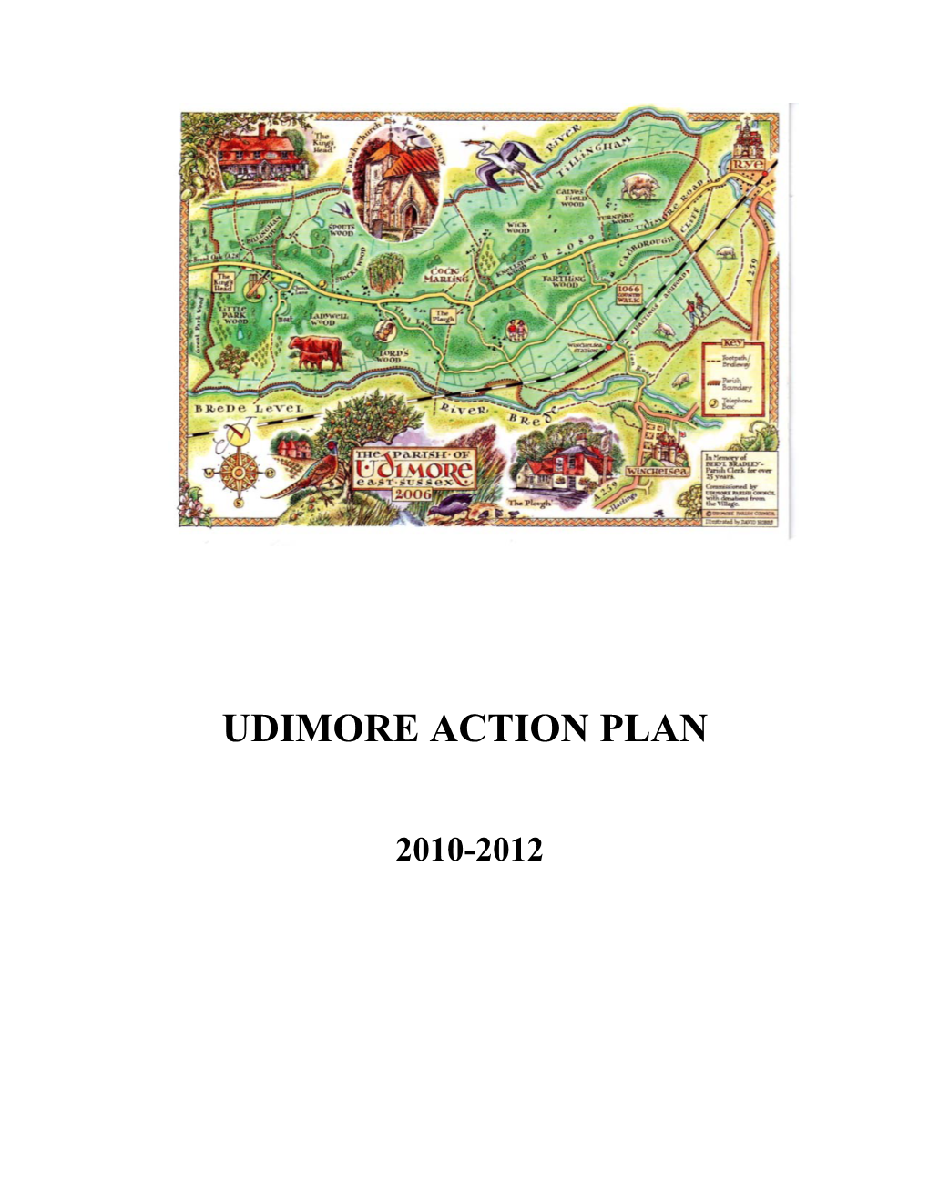 Udimore Action Plan