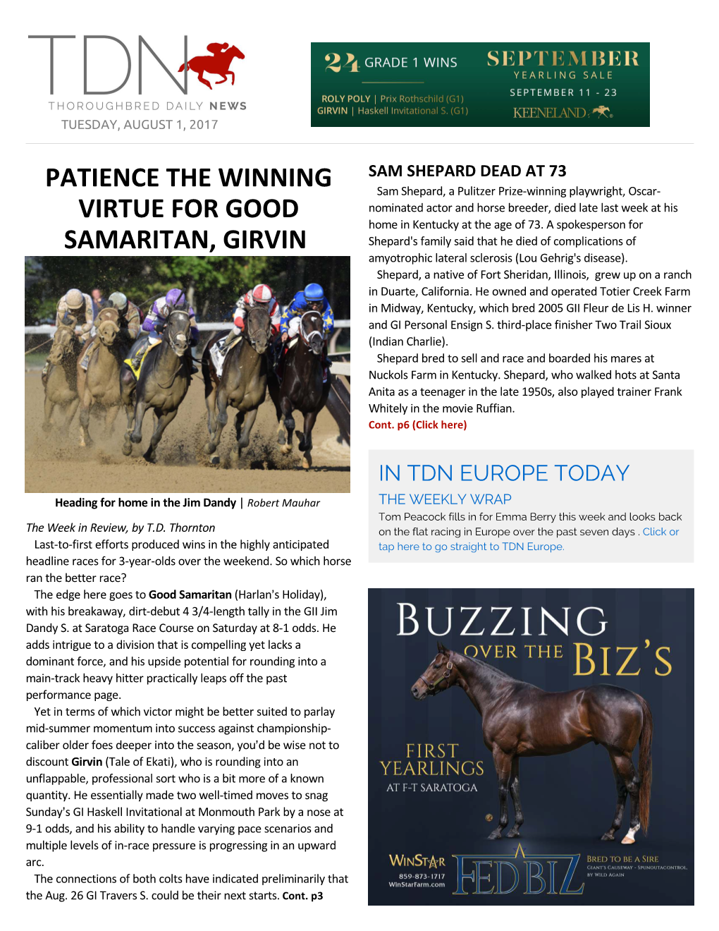 Patience the Winning Virtue for Good Samaritan, Girvin