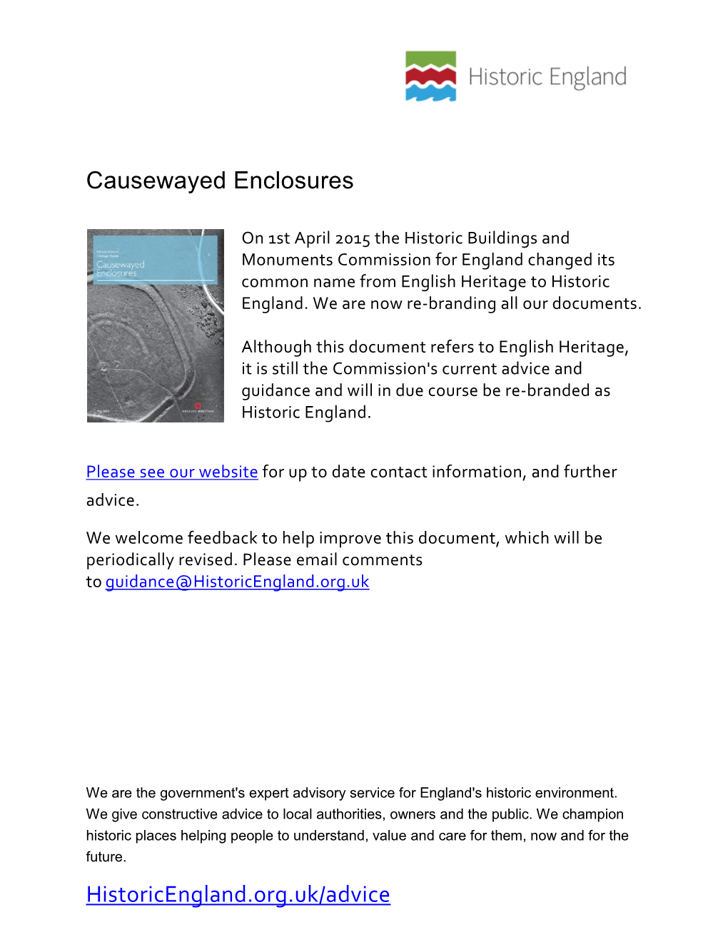 Causewayed Enclosures