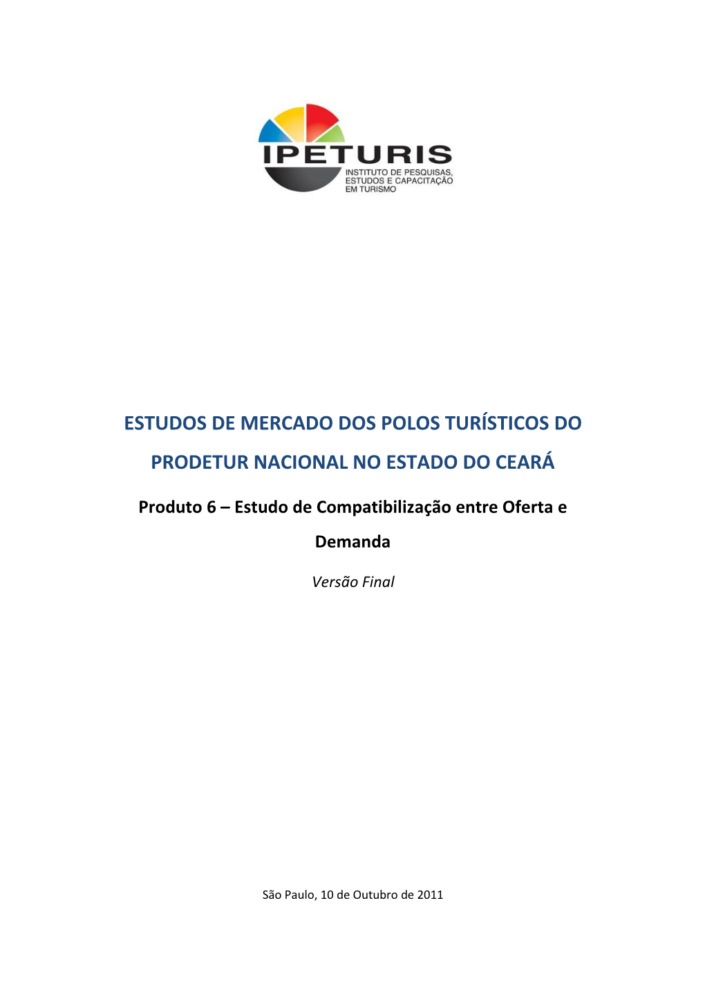 Estudo De Compatibilização Entre Oferta E Demanda