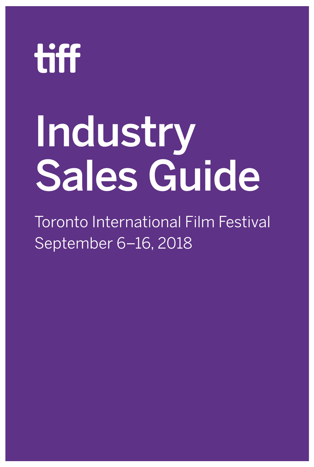 Industry Sales Guide