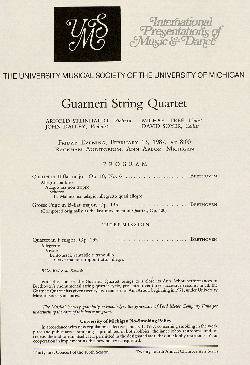 Guarneri String Quartet