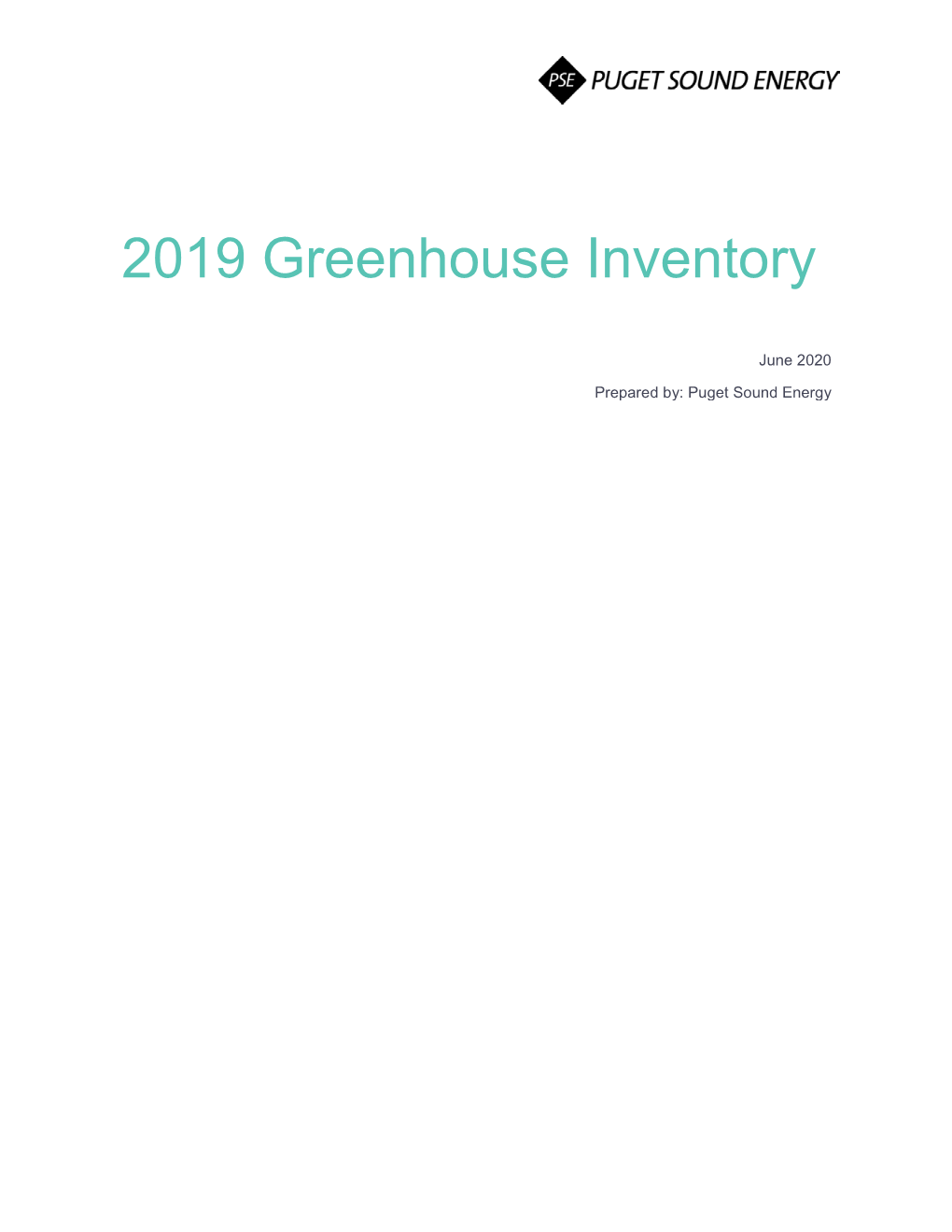 2019 Greenhouse Gas Inventory Tables and Figures