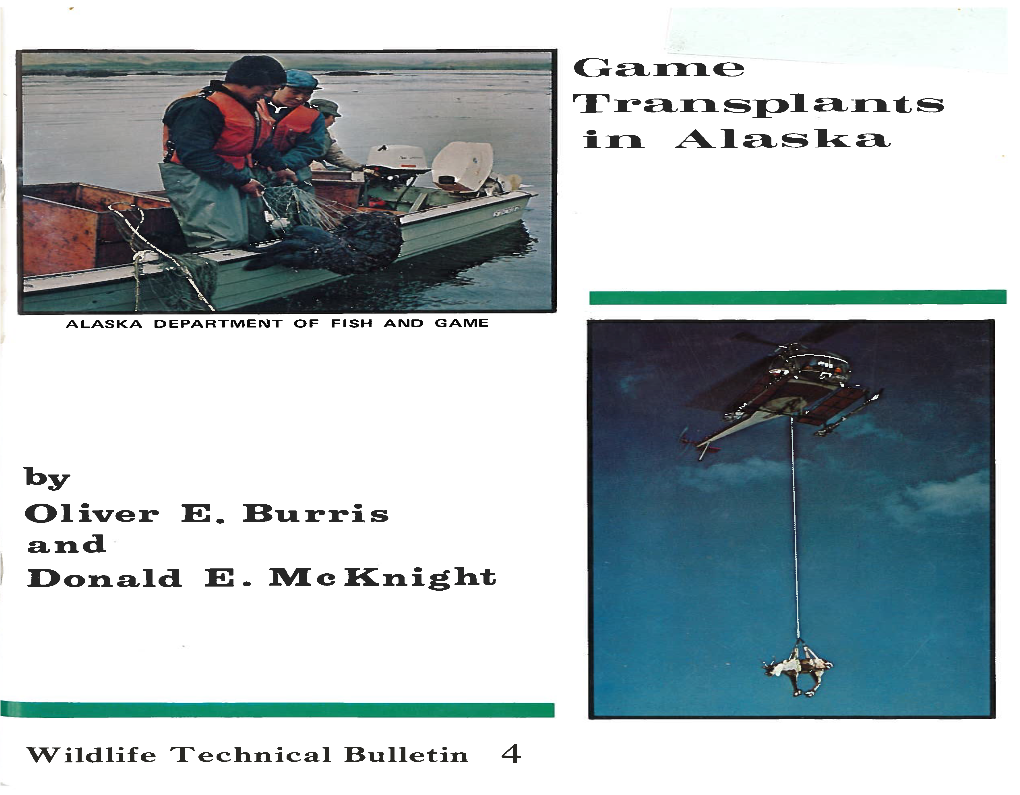 Game Transplants in Alaska