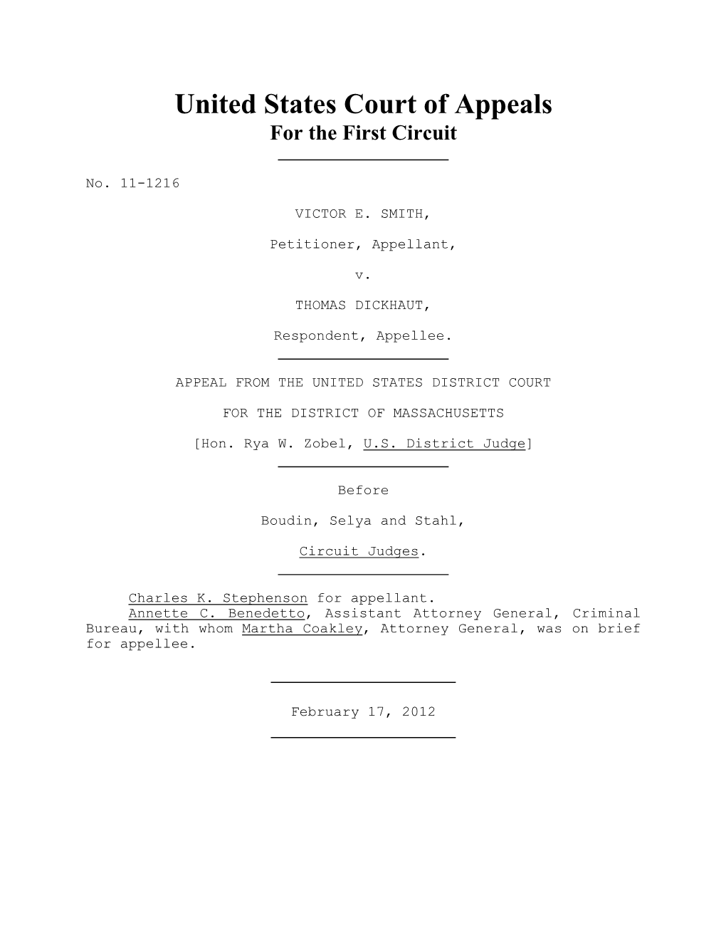 United States Court of Appeals for the First Circuit