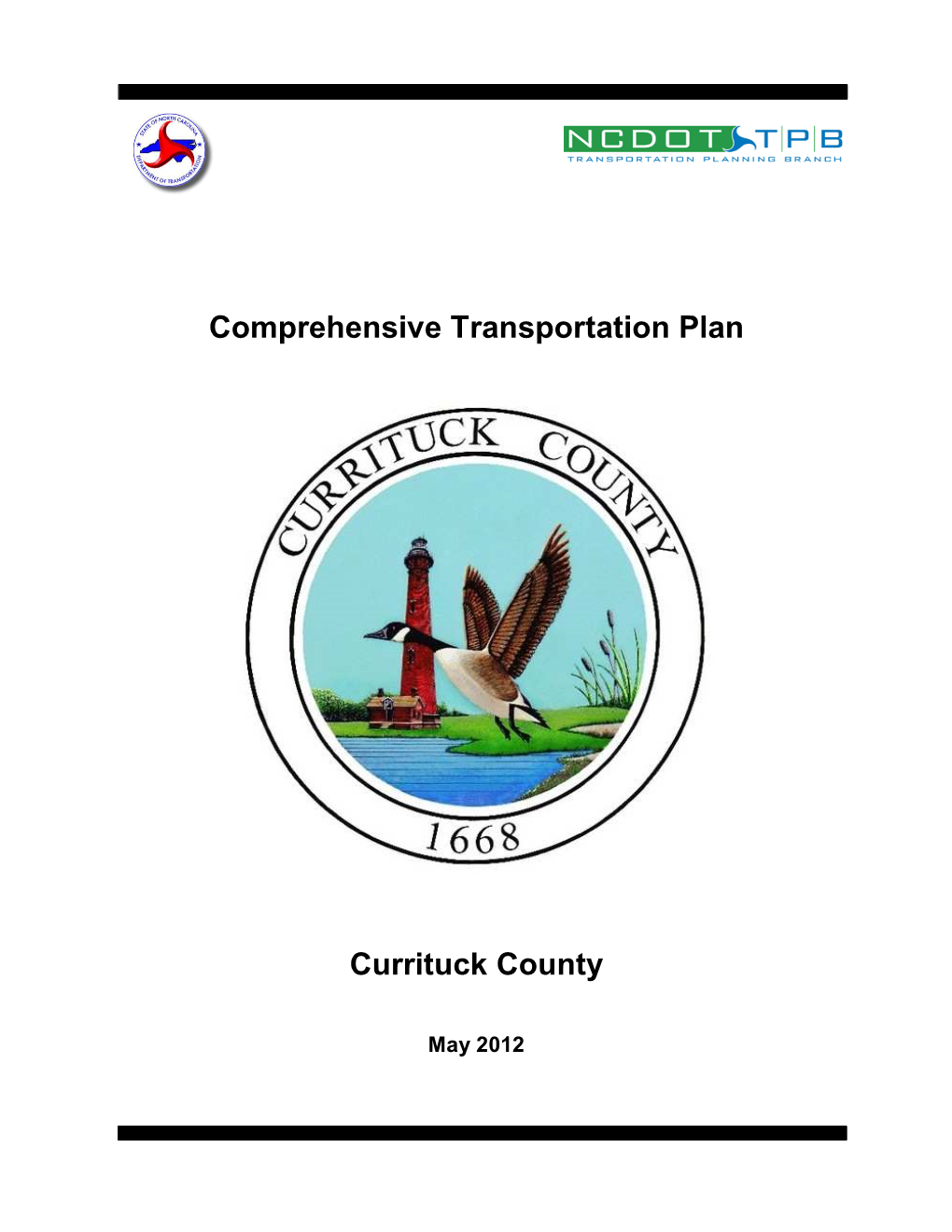 Comprehensive Transportation Plan Currituck County