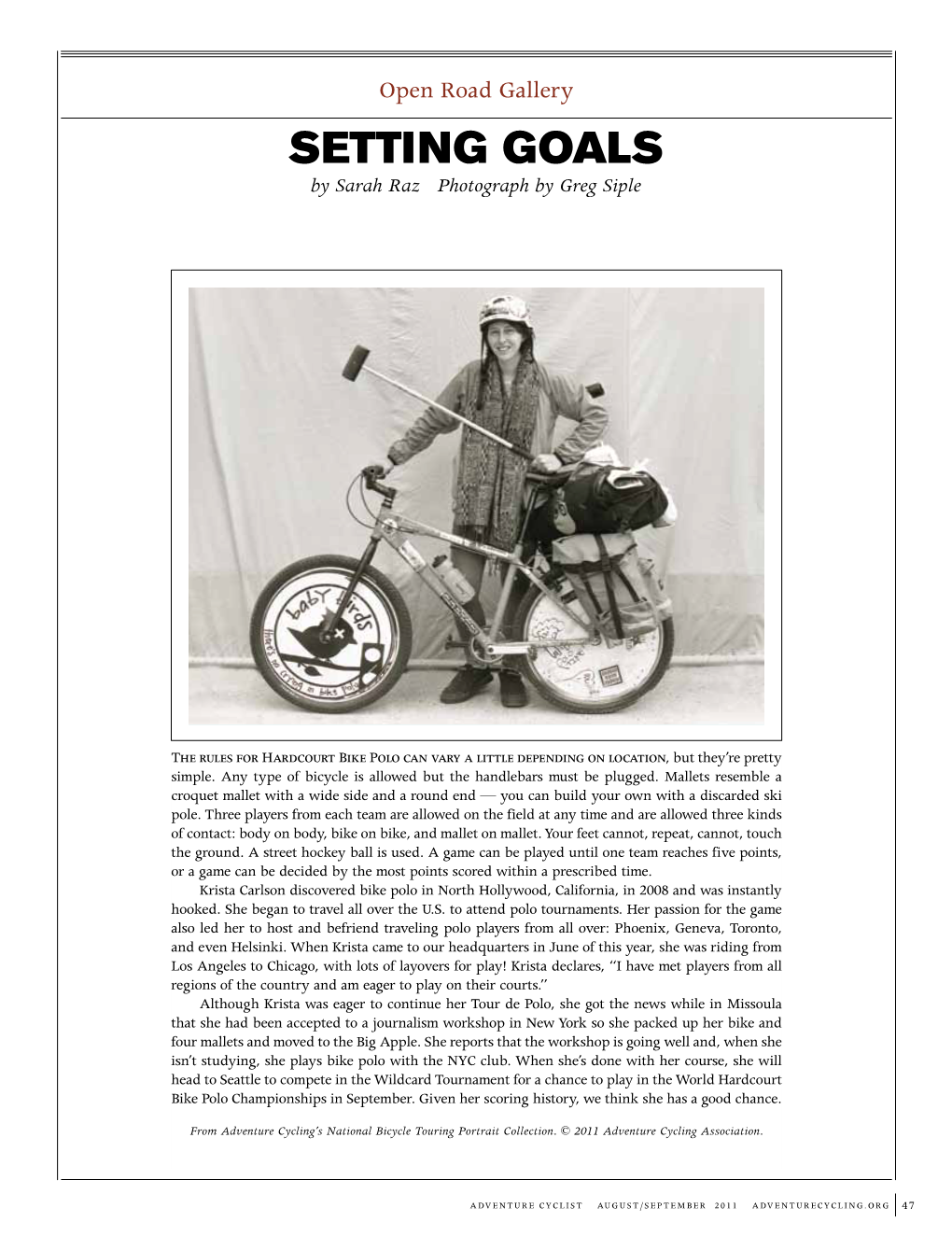 Setting Goals by Sarah Raz & Greg Siple