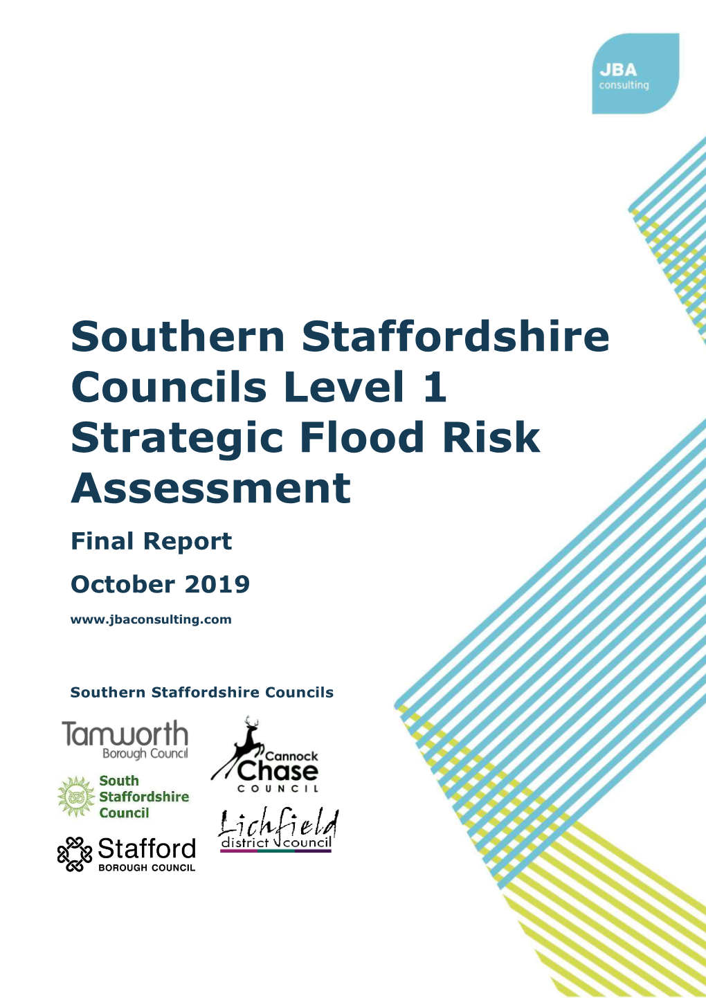 Southern Staffordshire Councils Level 1 Strategic Flood Risk Assessment Final Report October 2019