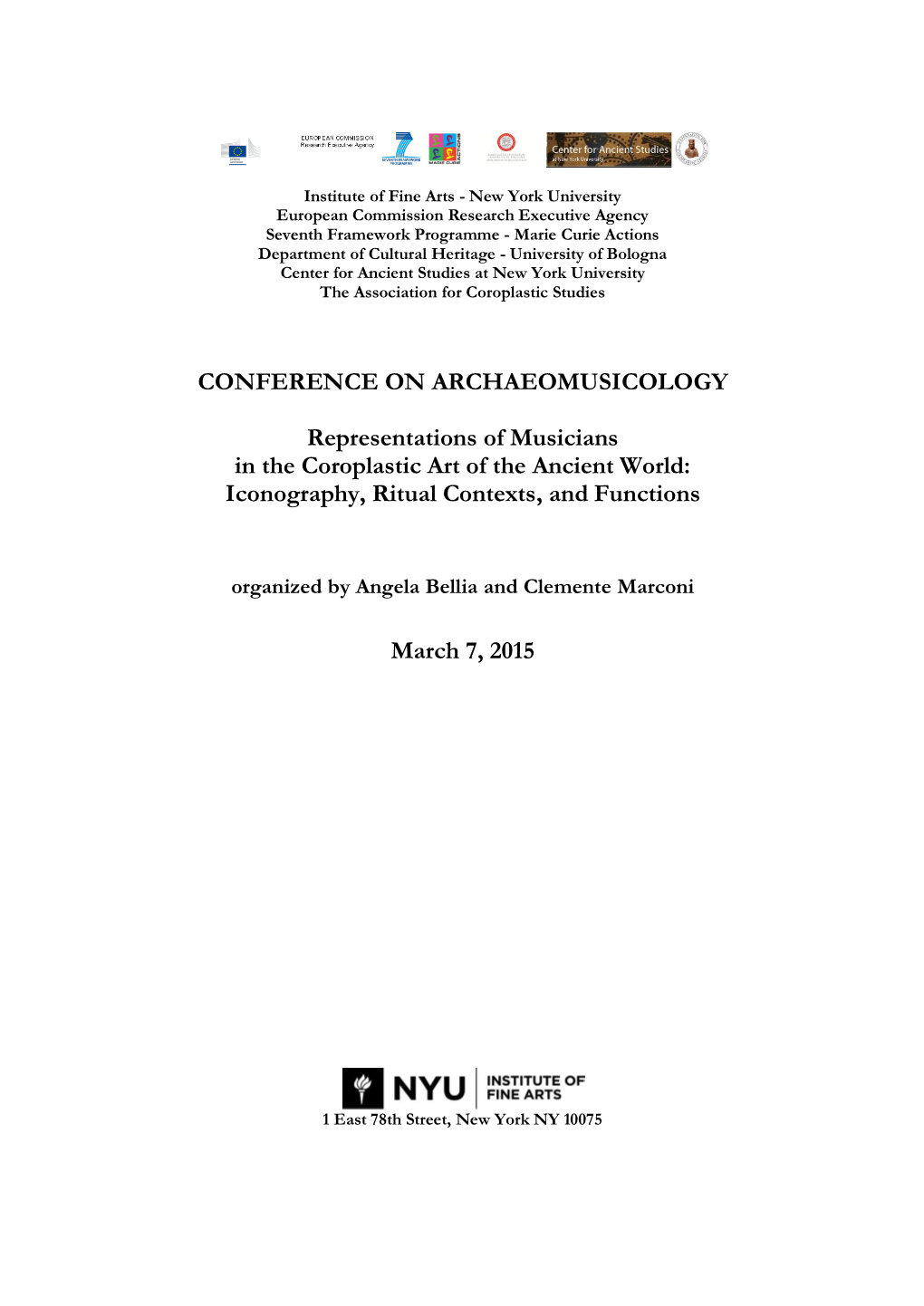 Conference on Archaeomusicology