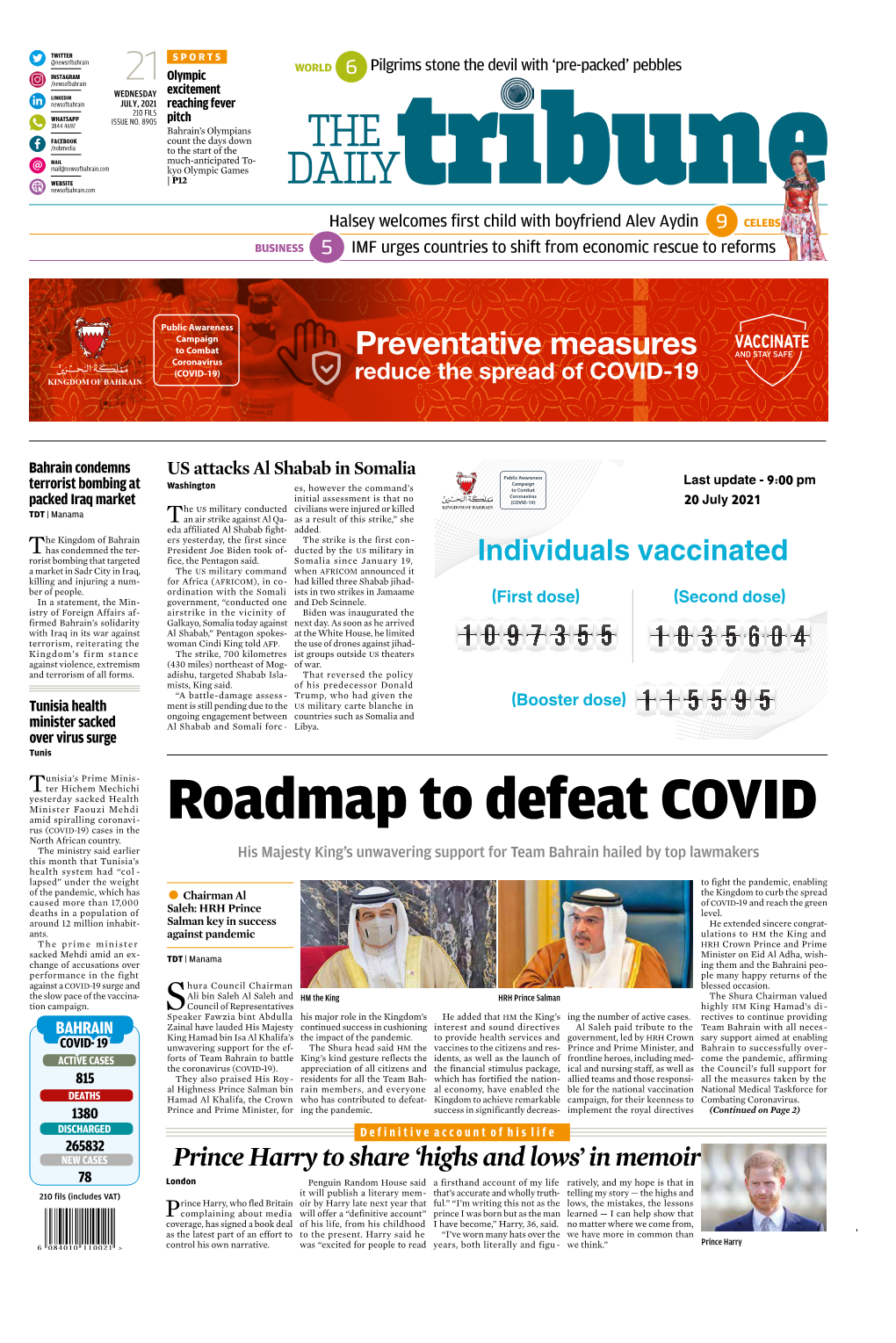 Roadmap to Defeat COVID Rus (COVID-19) Cases in the North African Country