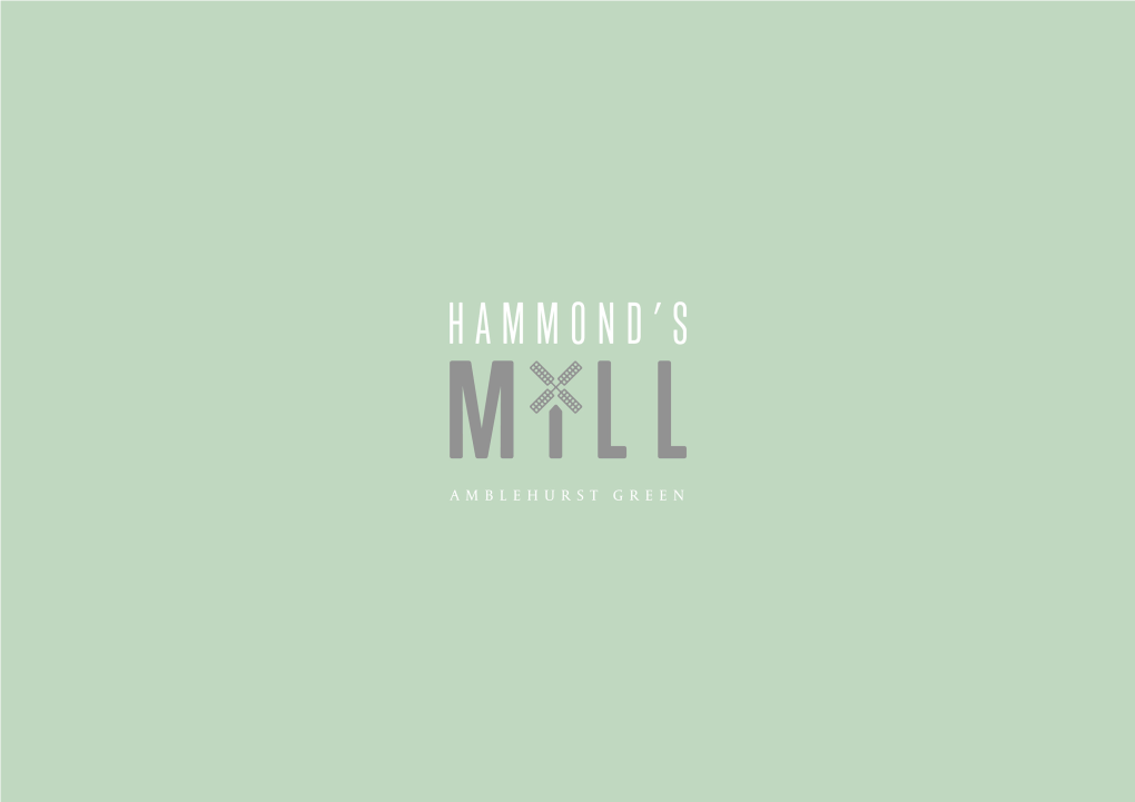 Hammonds Mill Web Brochure.Pdf
