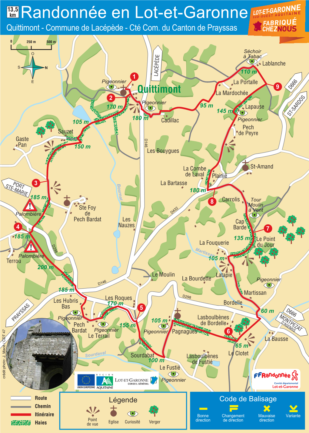 Quittimont -Lacépède 13,5Km.Pdf