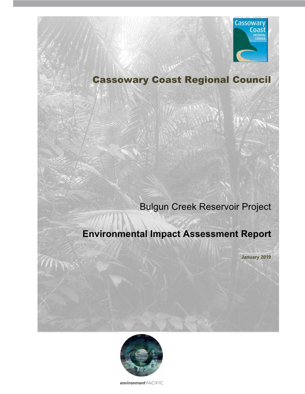 Cassowary Coast Regional Council Bulgun Creek Reservoir Project